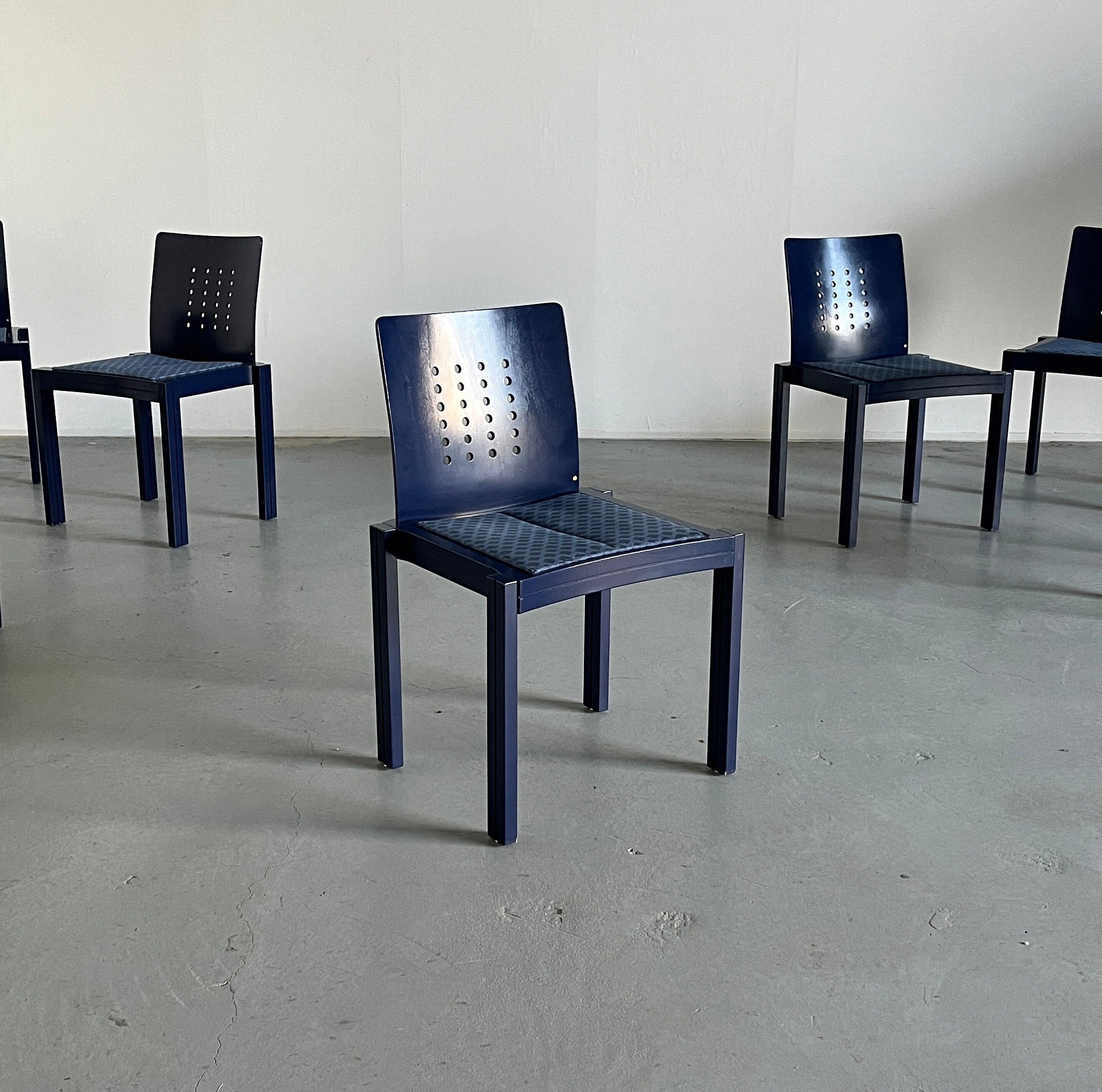 Thonet Vienna Postmodern Stackable Dining Chairs, 1990s