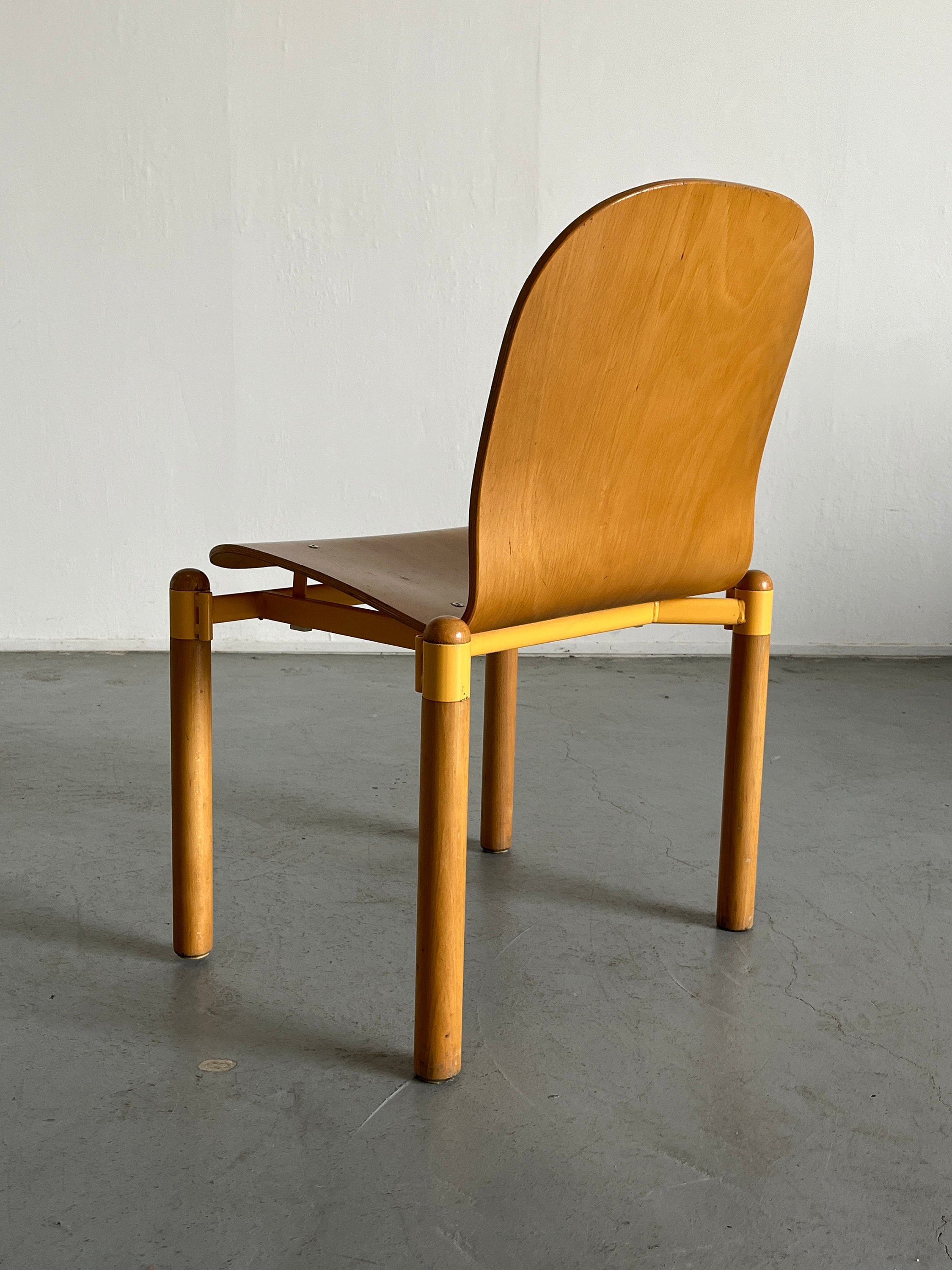 Mid-Century Modern Stackable Chairs by Braun Lockenhaus, 1990s