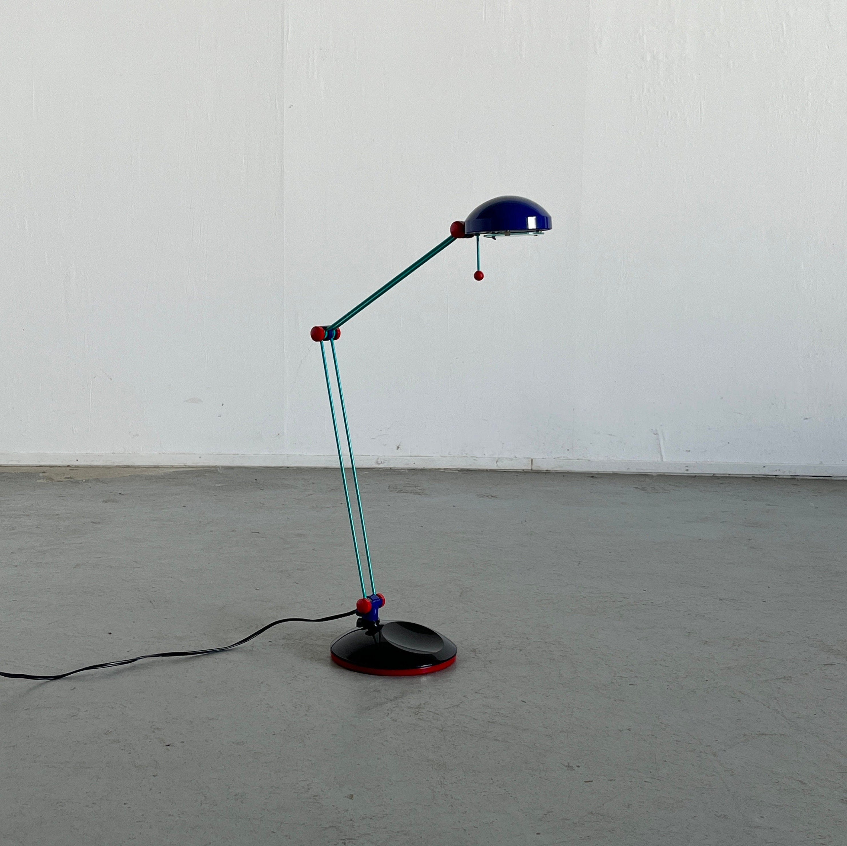 Postmodern Table Lamp by Vrieland, Memphis Style 1980s