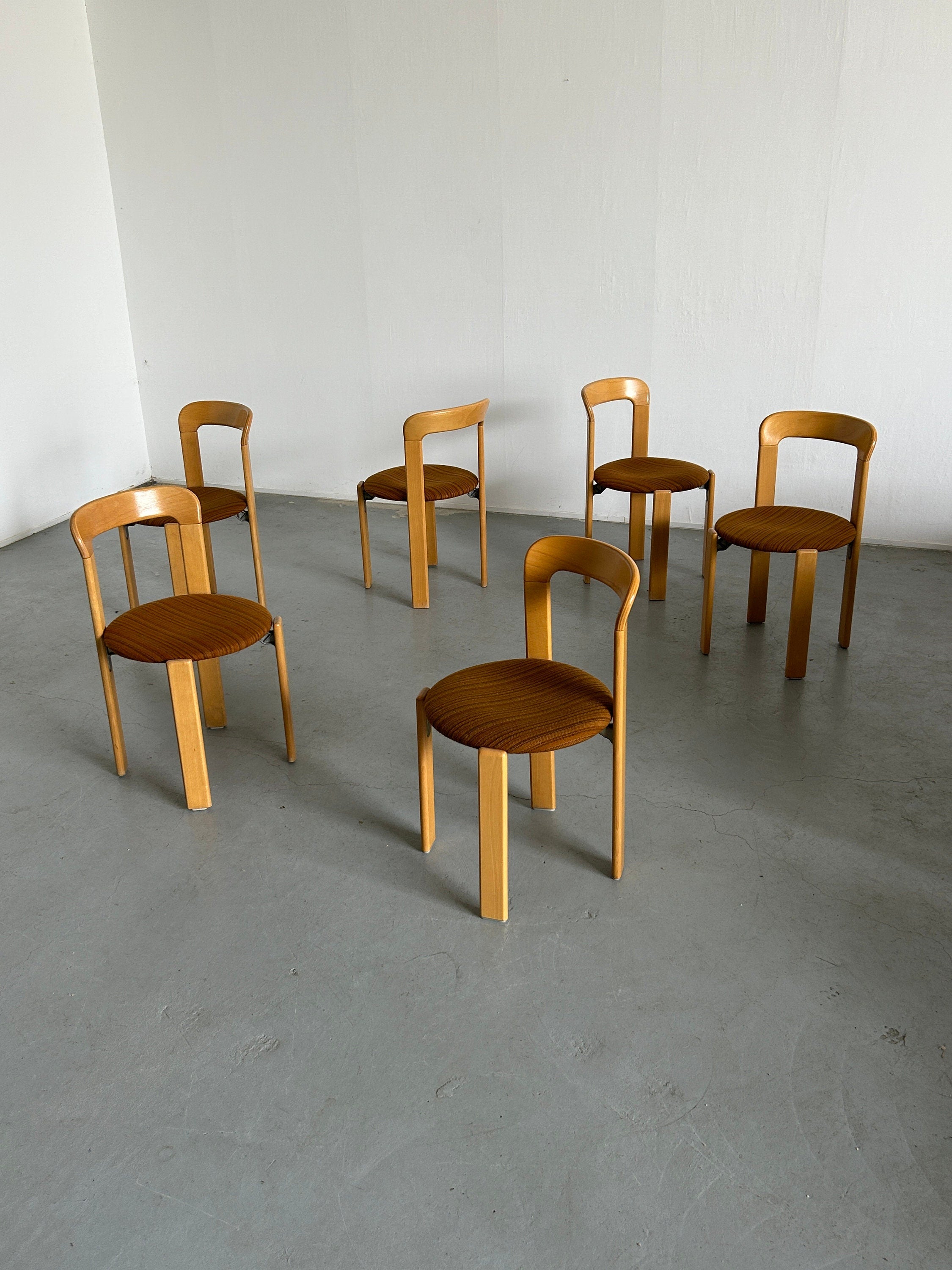 Bruno Rey Stackable Chairs for Kusch & Co, 1990s Germany