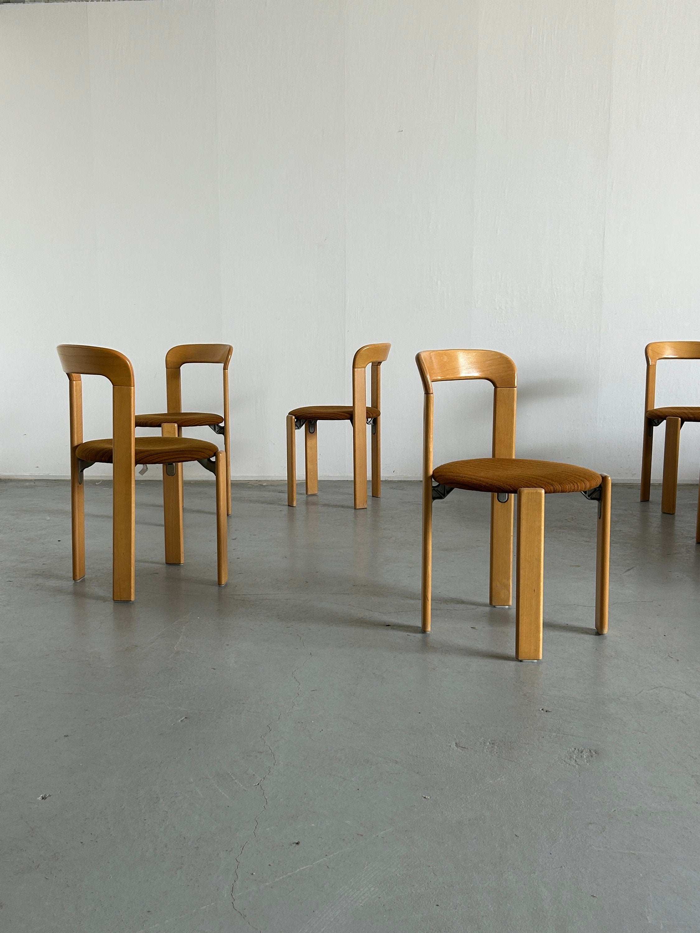 Bruno Rey Stackable Chairs for Kusch & Co, 1990s Germany