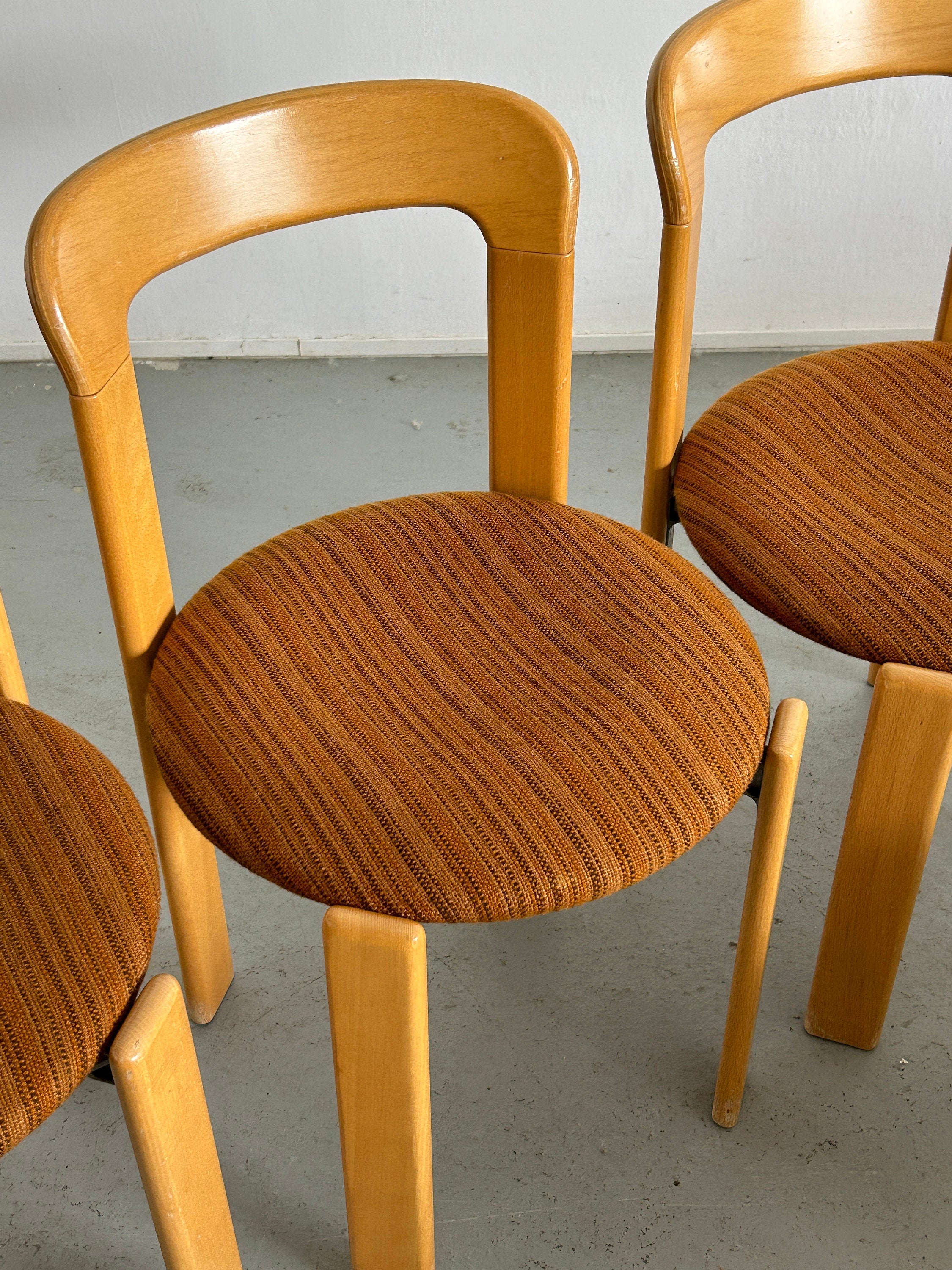 Bruno Rey Stackable Chairs for Kusch & Co, 1990s Germany
