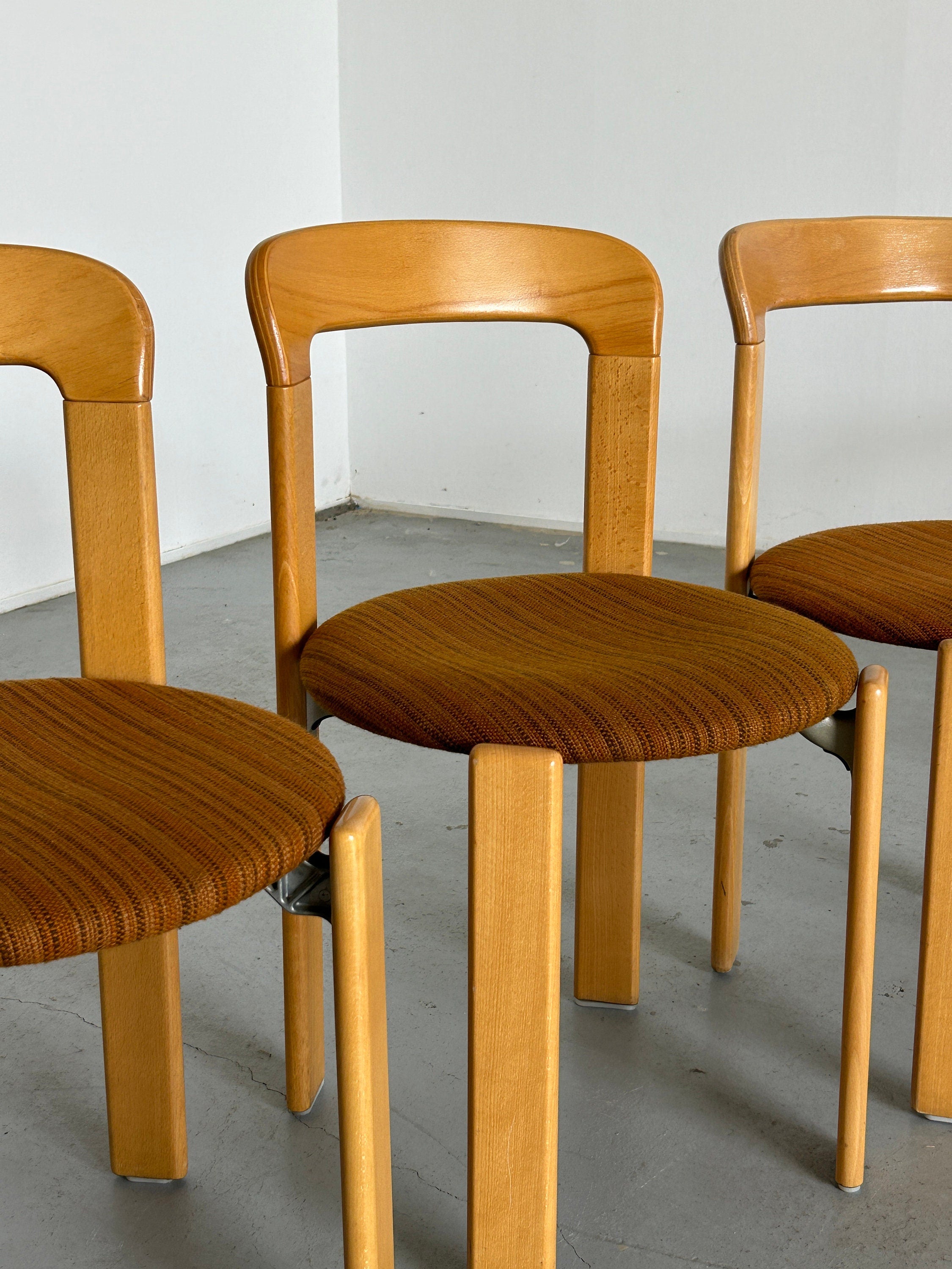 Bruno Rey Stackable Chairs for Kusch & Co, 1990s Germany
