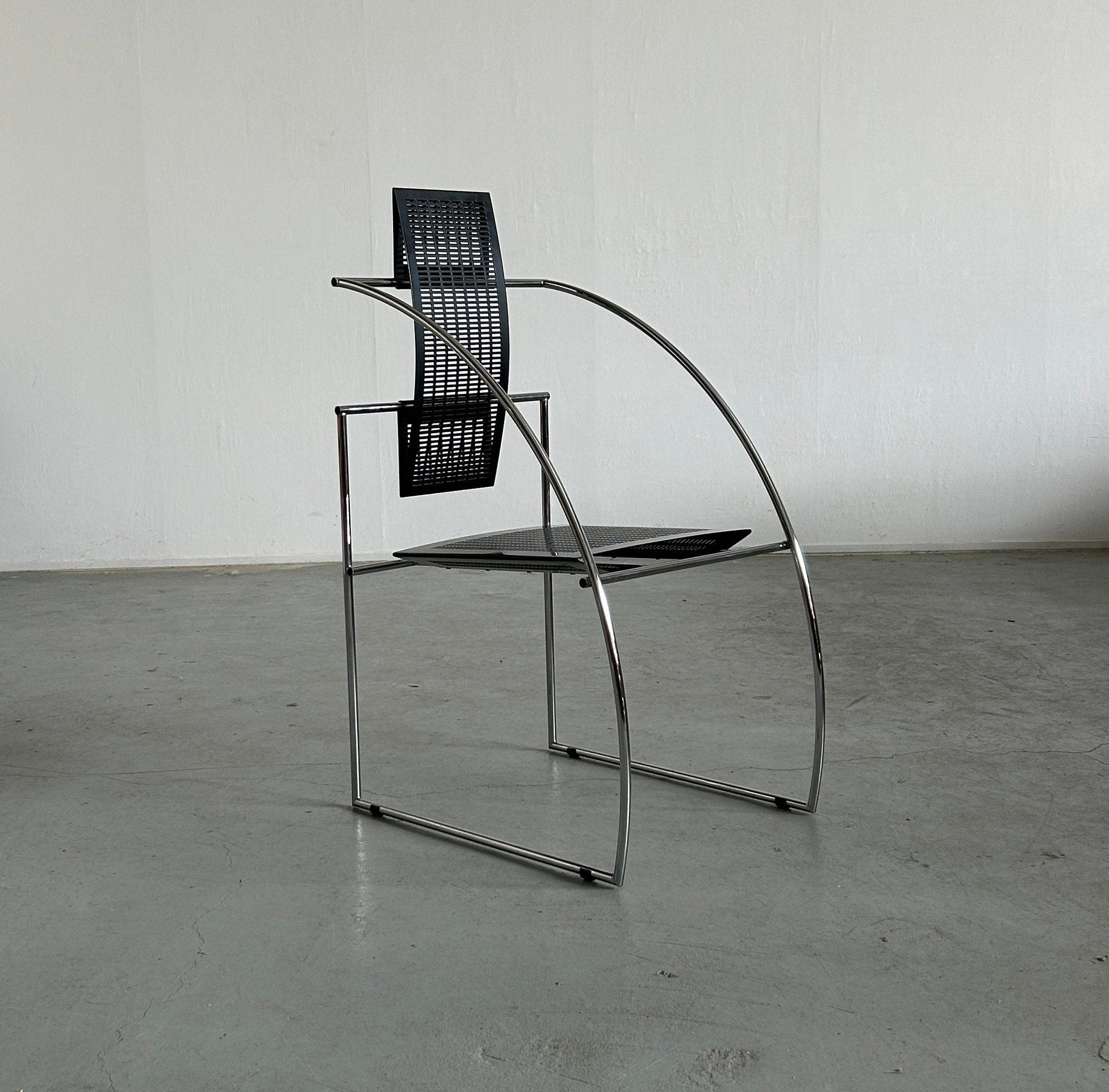'Quinta' Armchair by Mario Botta for Alias, 1980s Italy
