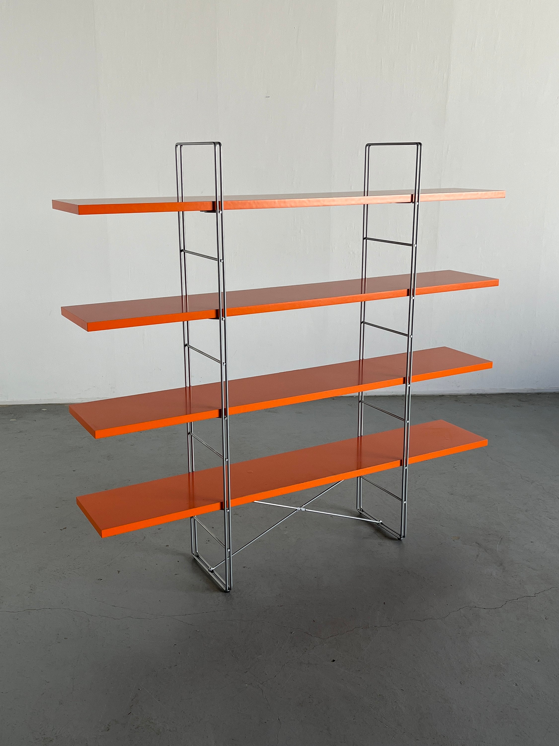 Vintage Ikea 'Enetri' Shelf by Niels Gammelgaard, Orange