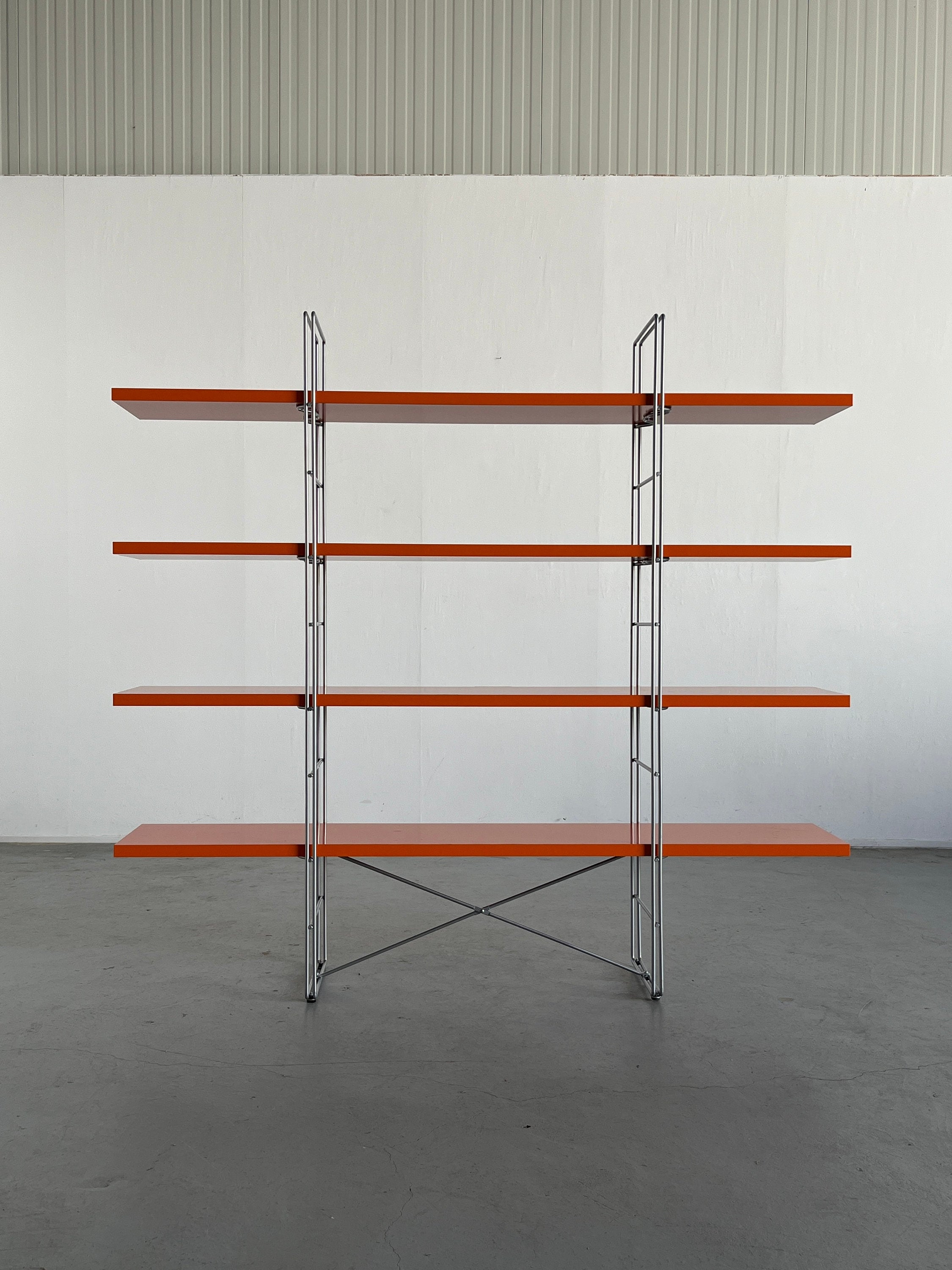 Vintage Ikea 'Enetri' Shelf by Niels Gammelgaard, Orange – Cherry