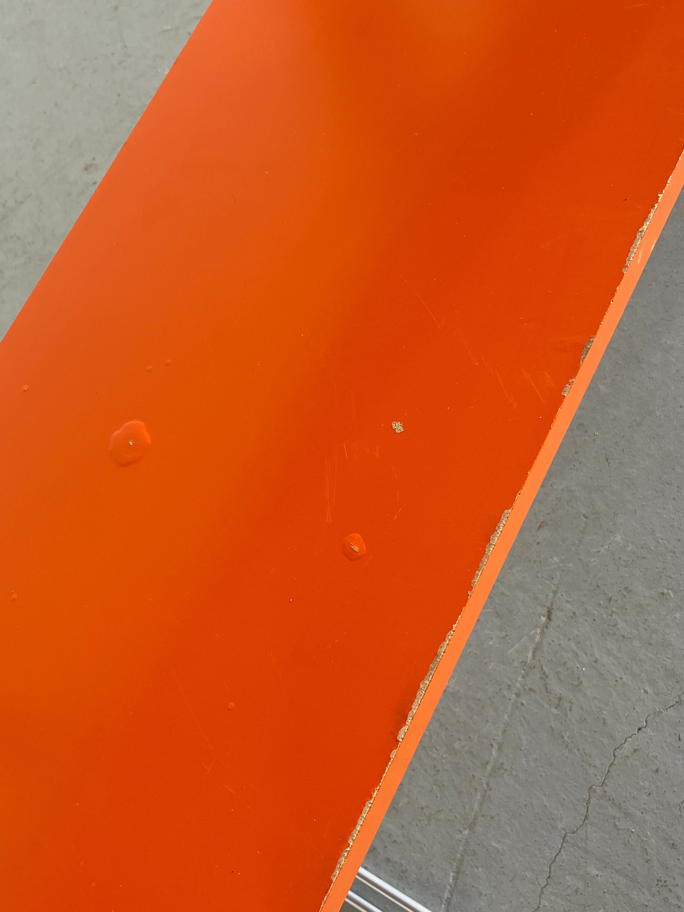 Vintage Ikea 'Enetri' Shelf by Niels Gammelgaard, Orange