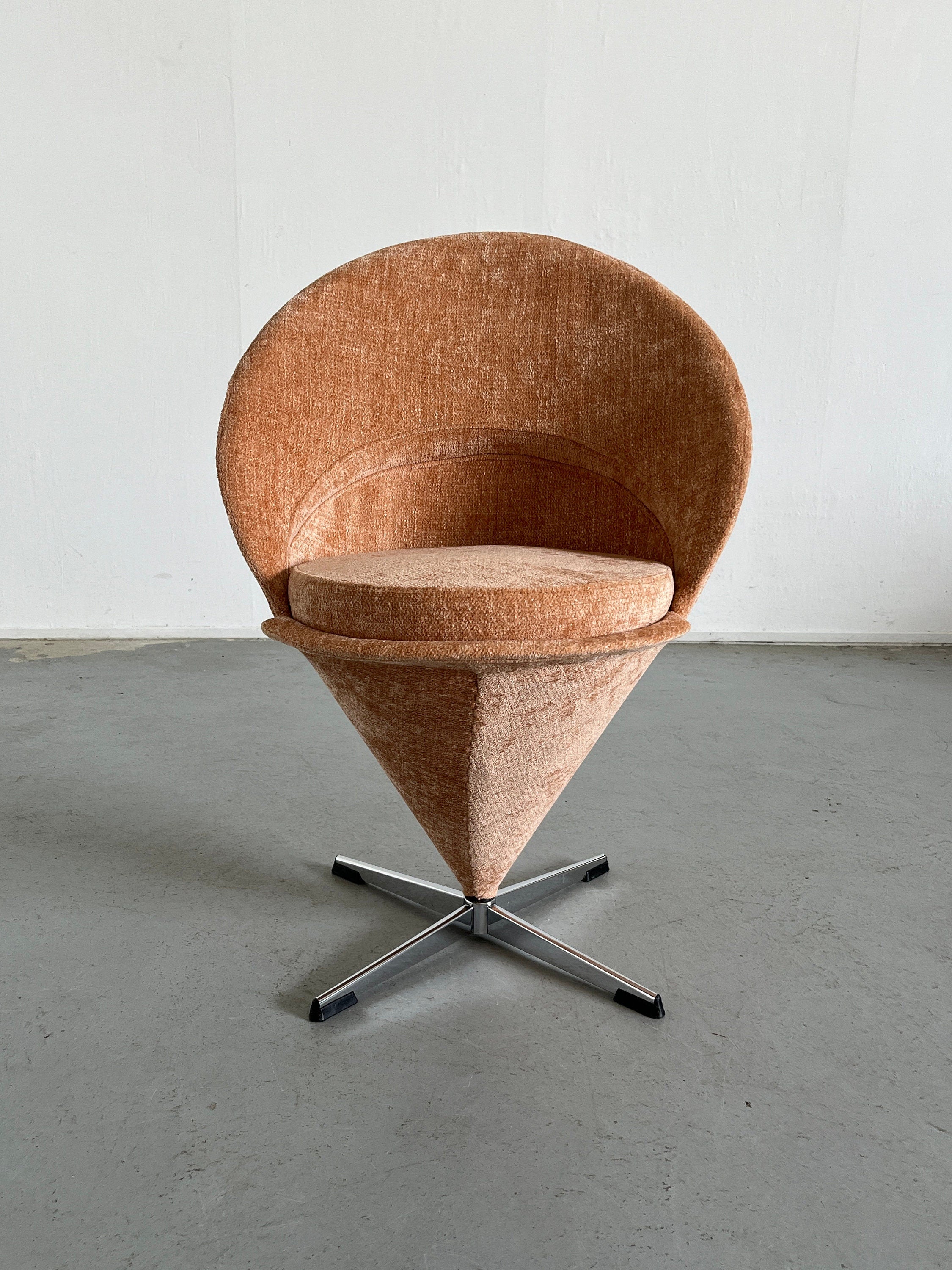 Iconic Verner Panton 'Cone' Chair, 1950s Denmark