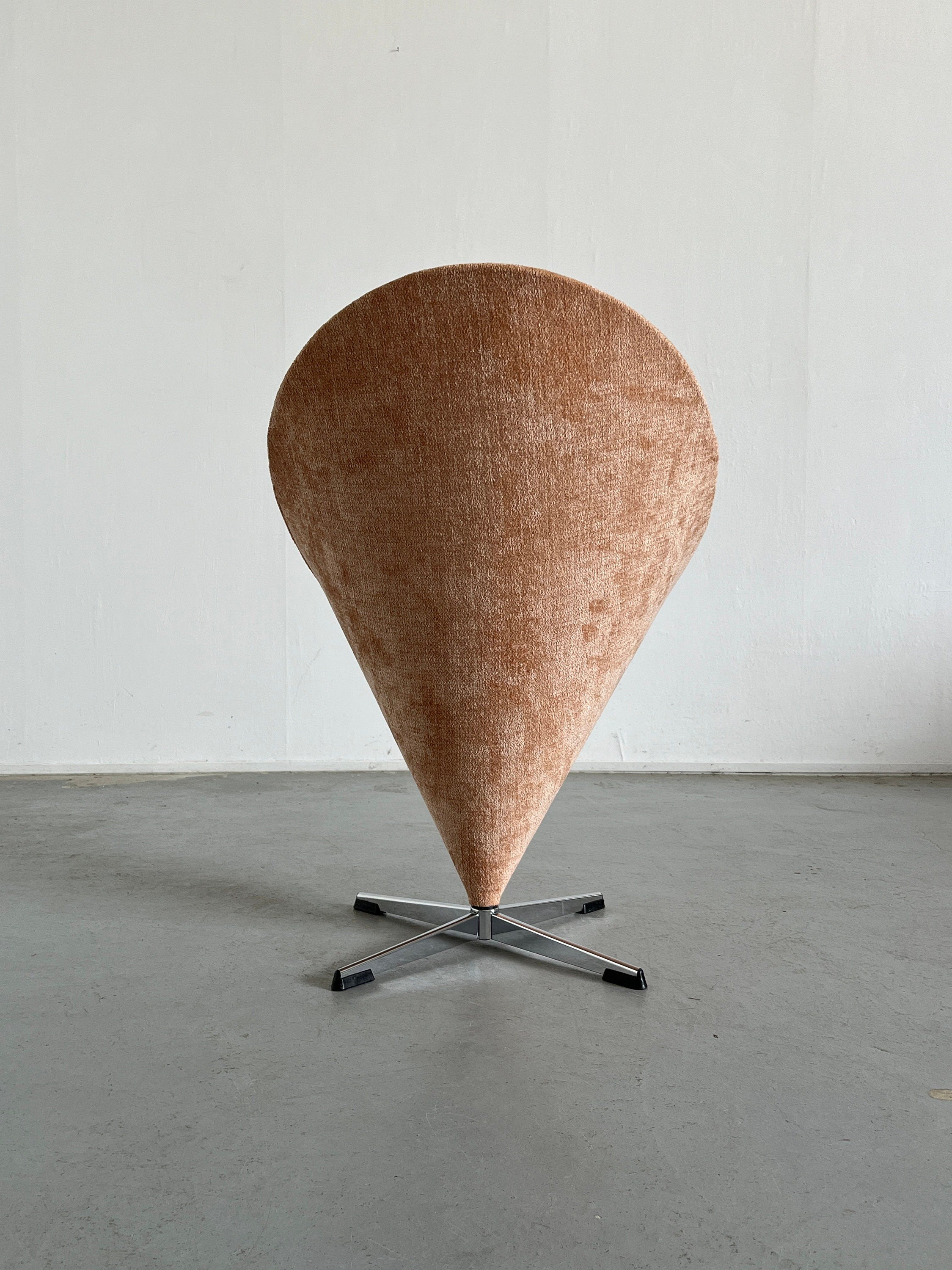 Iconic Verner Panton 'Cone' Chair, 1950s Denmark