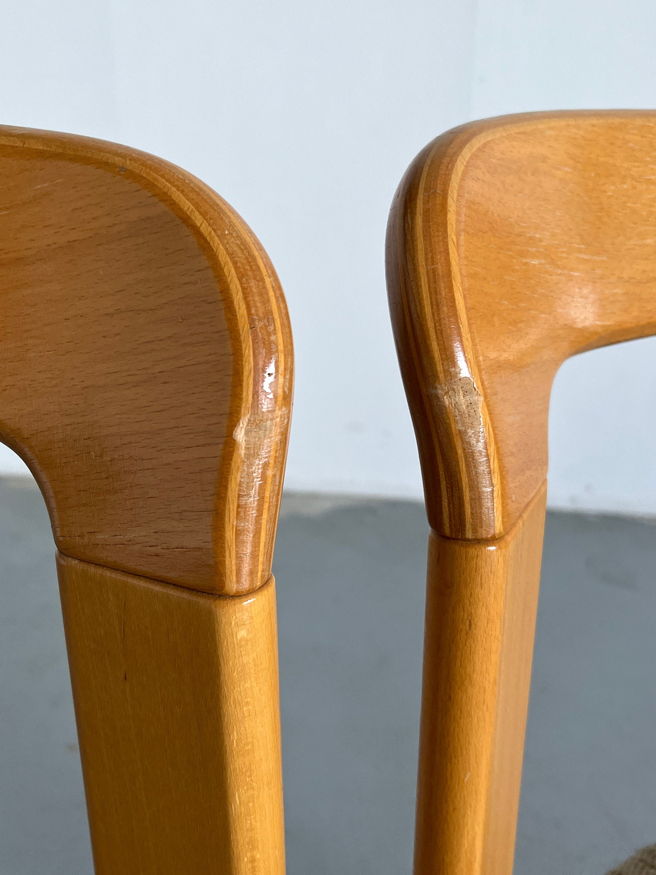 Pair of Bruno Rey Dining Chairs for Kusch & Co, 1990s Germany