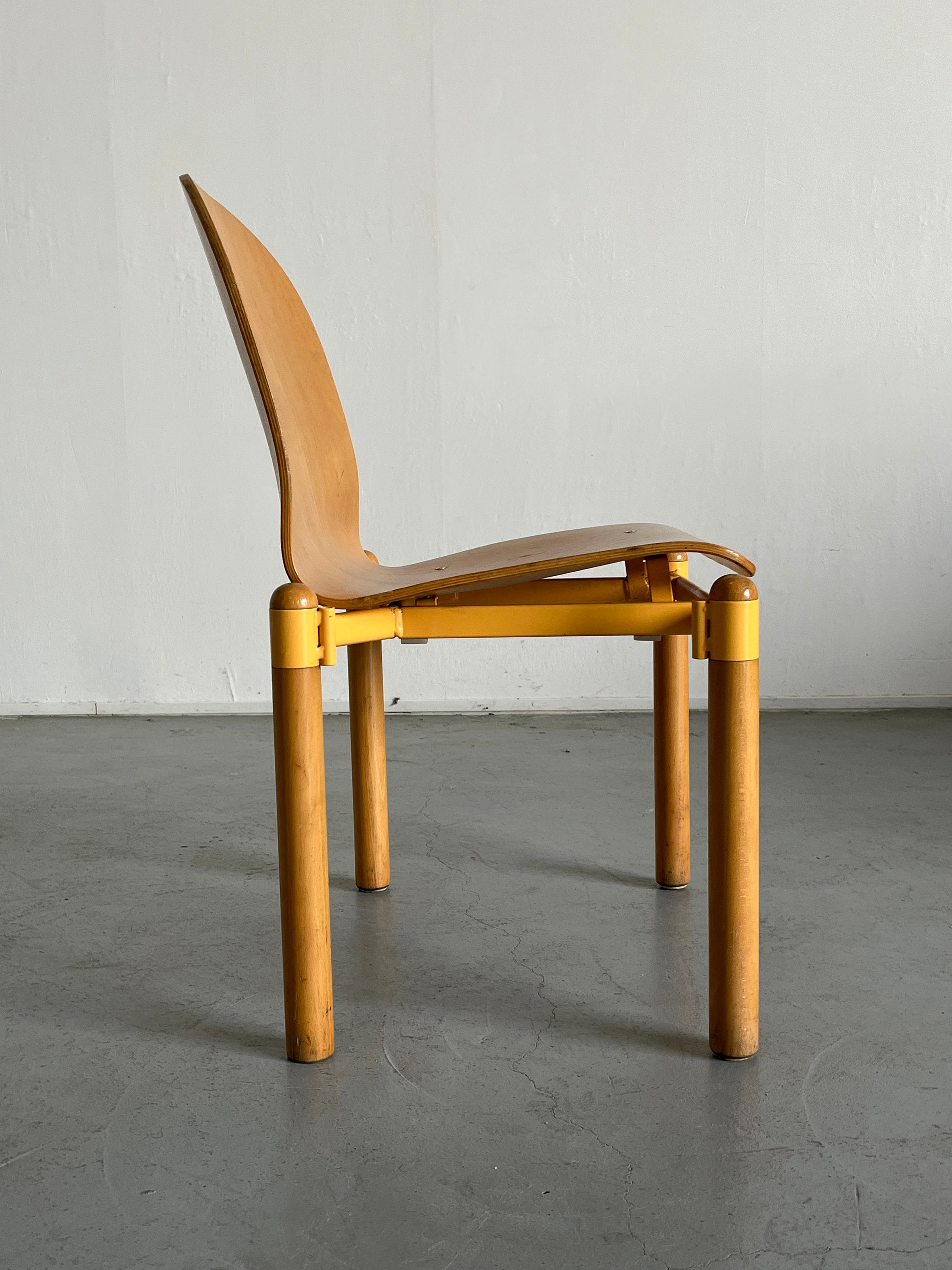 Mid-Century Modern Stackable Chairs by Braun Lockenhaus, 1990s