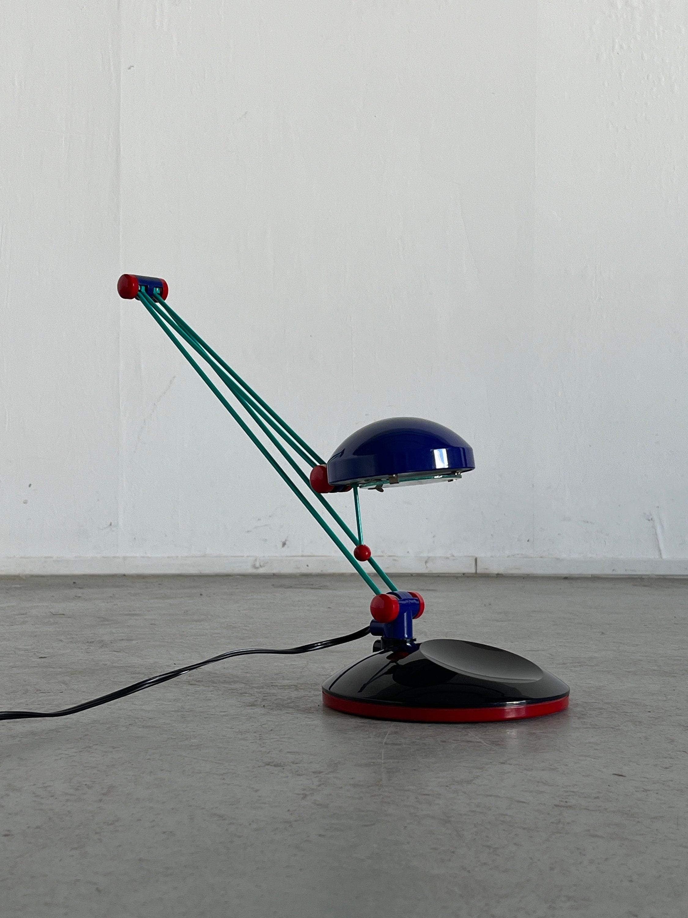 Postmodern Table Lamp by Vrieland, Memphis Style 1980s