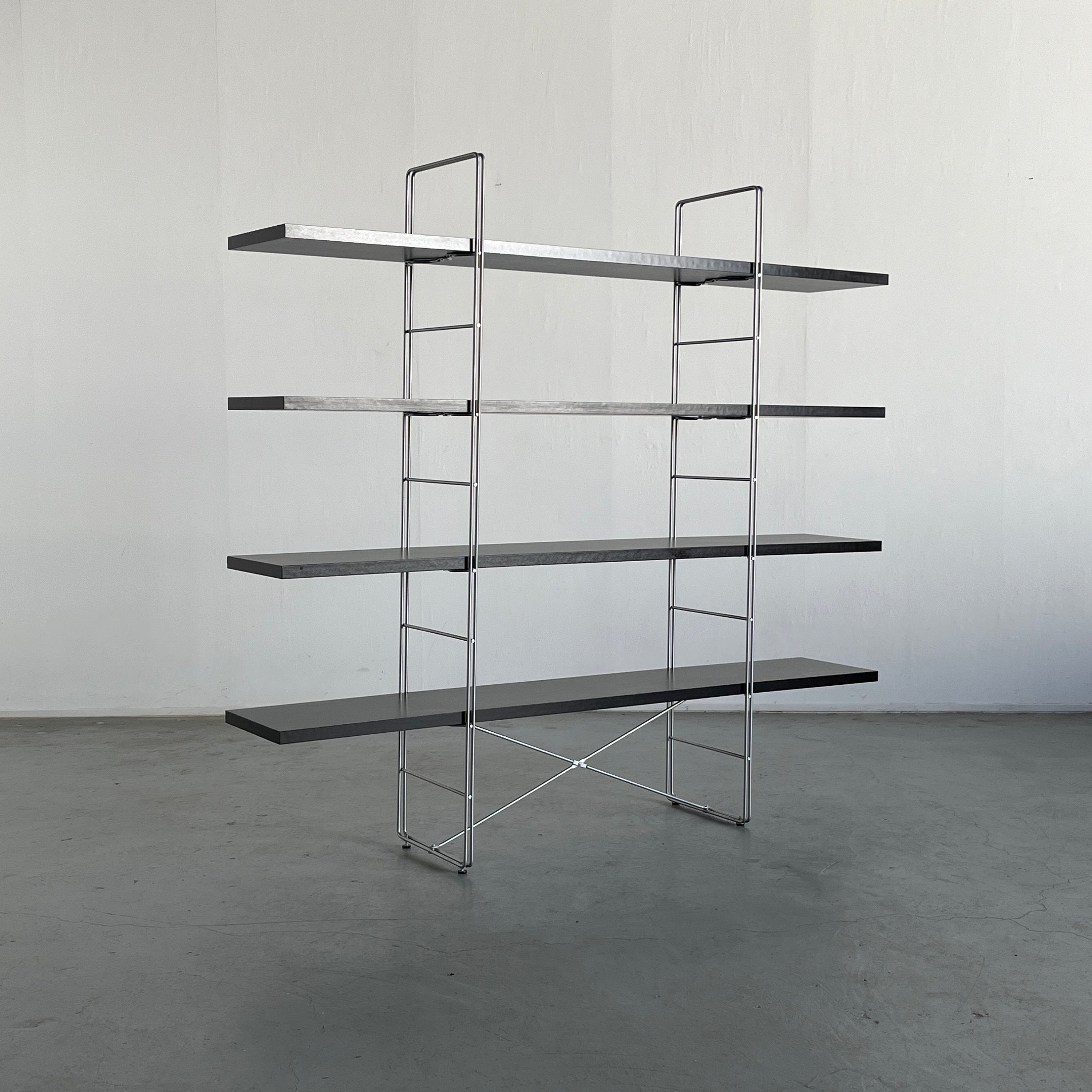 Vintage Ikea 'Enetri' Shelf by Niels Gammelgaard, Black