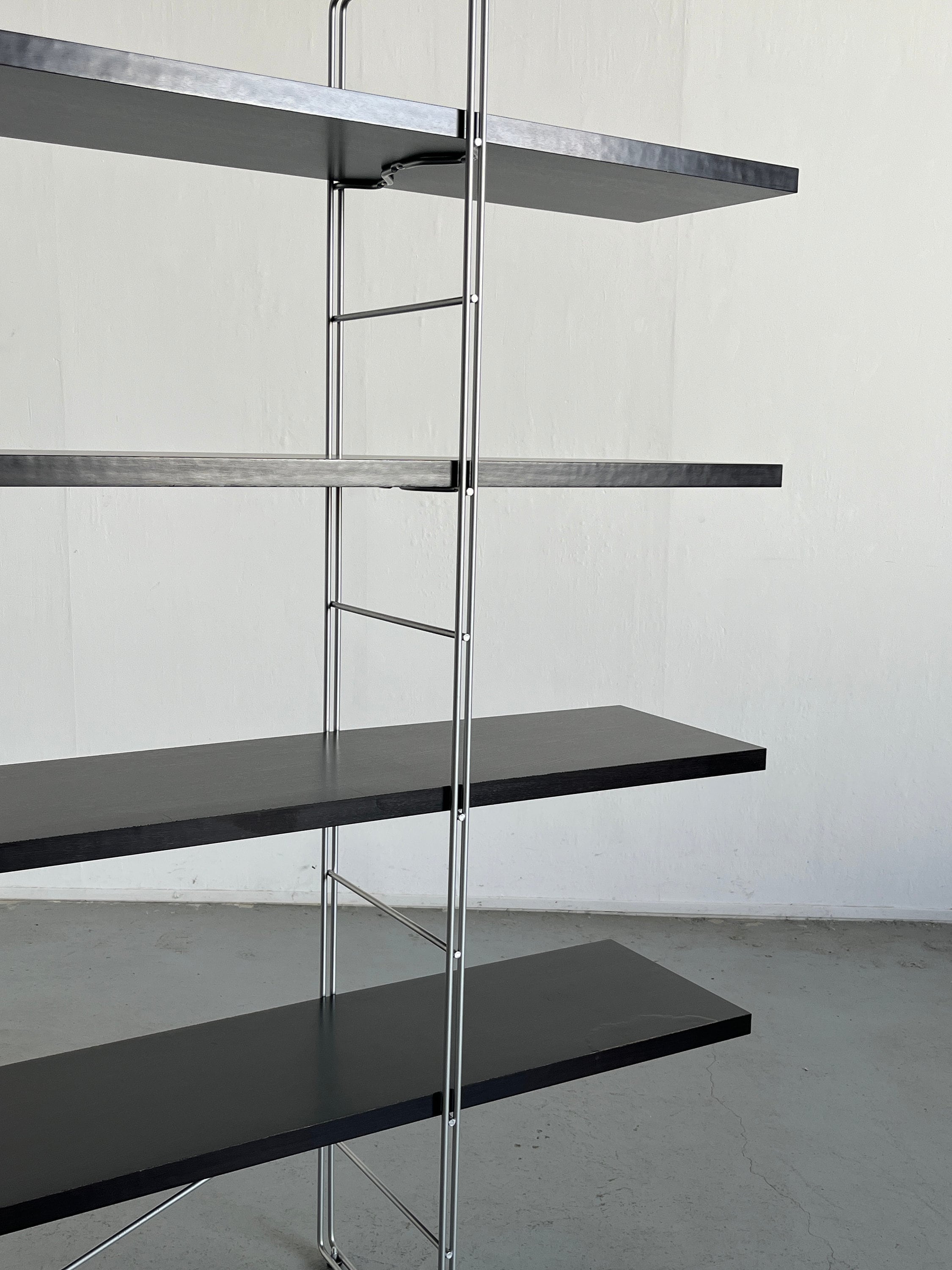 Vintage Ikea 'Enetri' Shelf by Niels Gammelgaard, Black