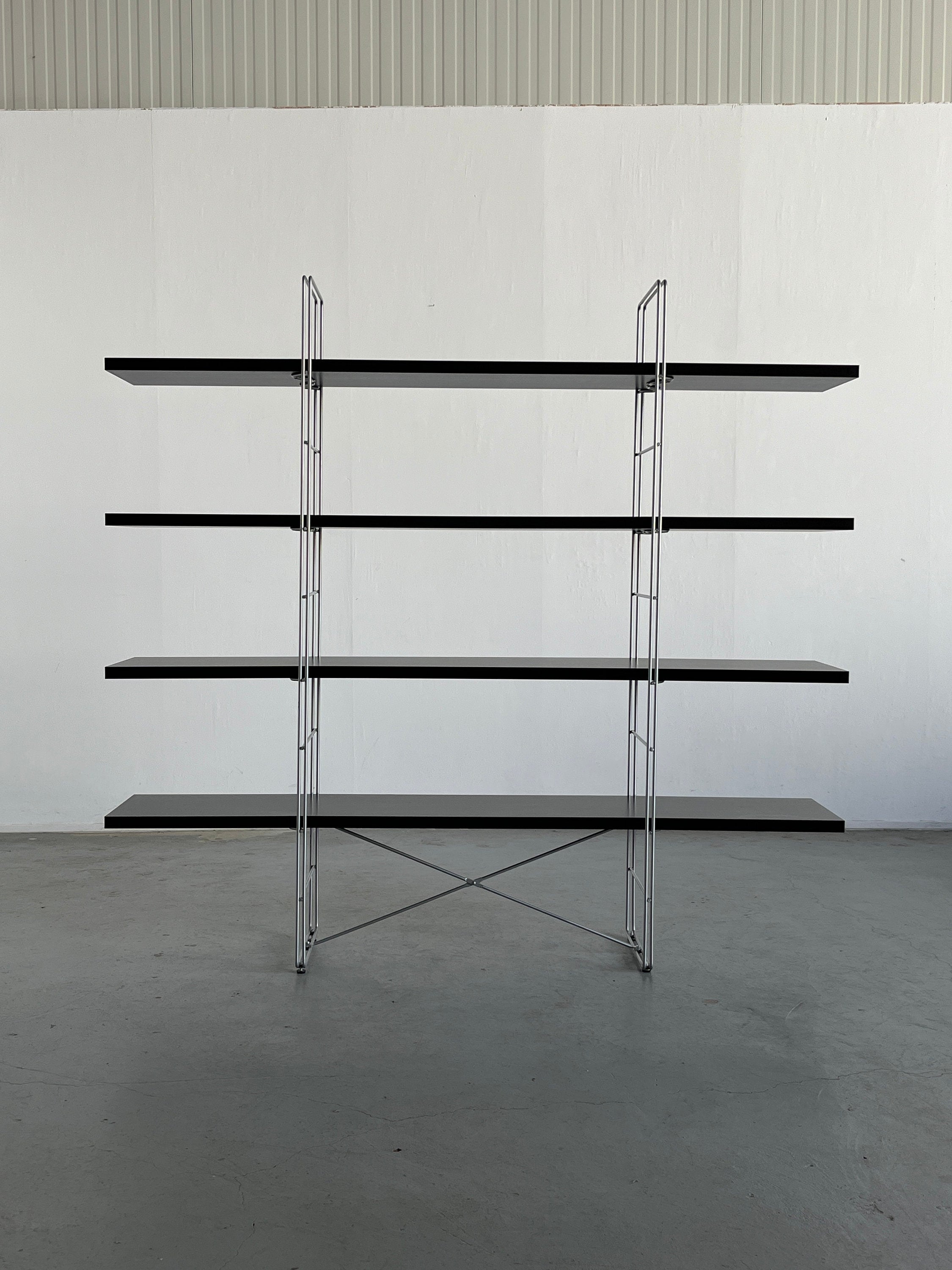Vintage Ikea 'Enetri' Shelf by Niels Gammelgaard, Black