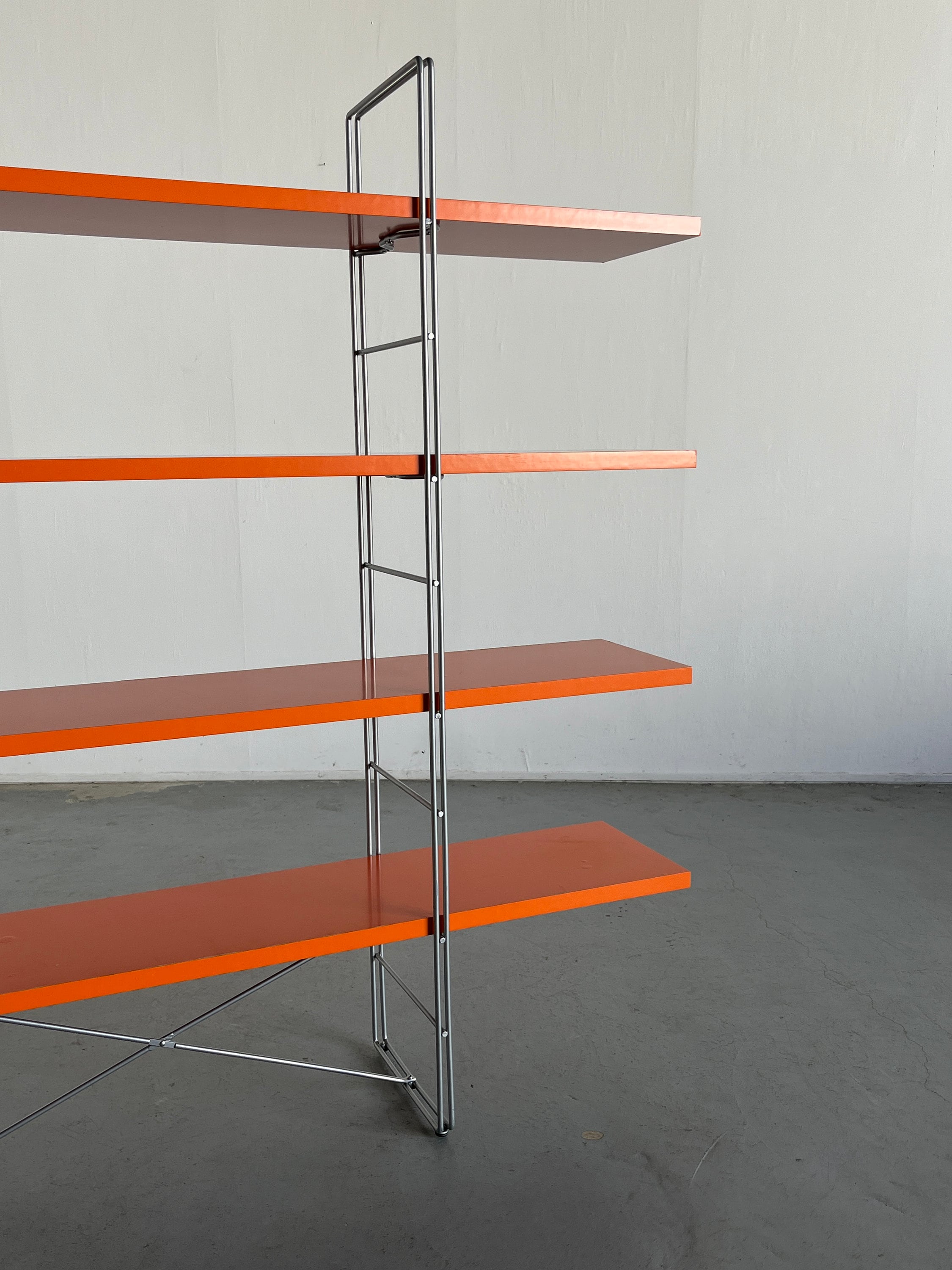 Vintage Ikea 'Enetri' Shelf by Niels Gammelgaard, Orange