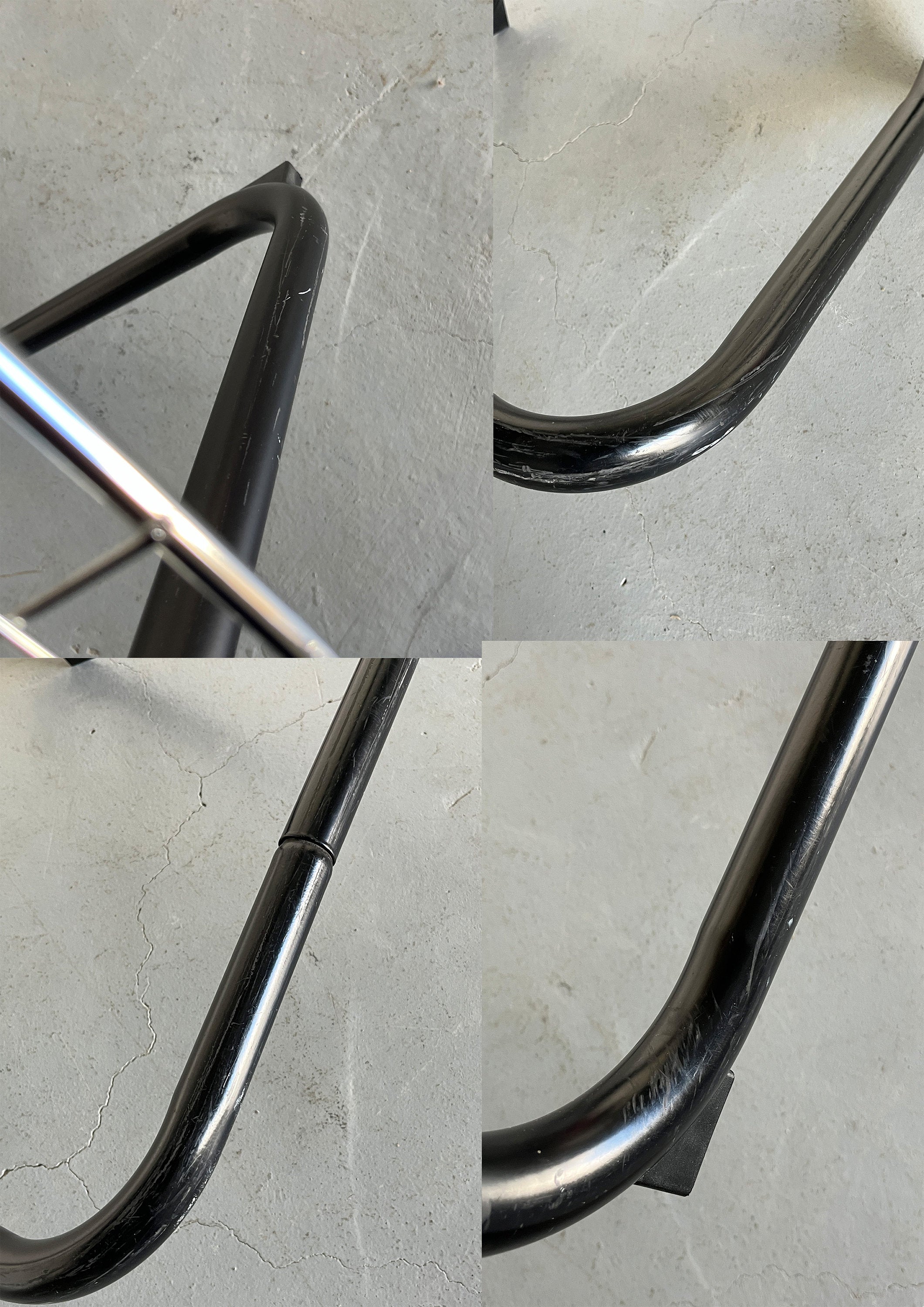 Chromed Wire Club Chairs, Space Age 1980s
