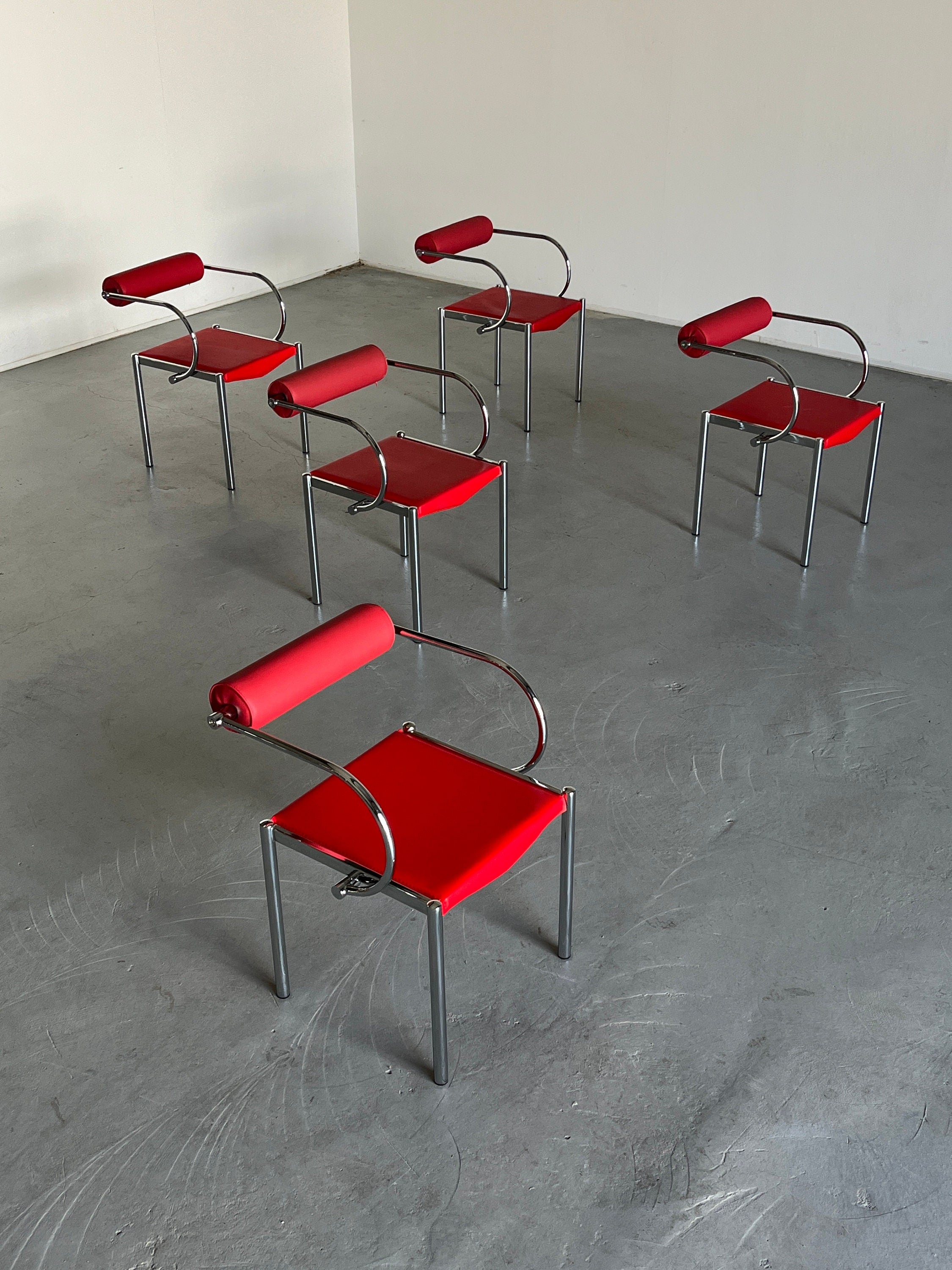 Tubular Chairs in the style of Paolo Piva for B&B Italia