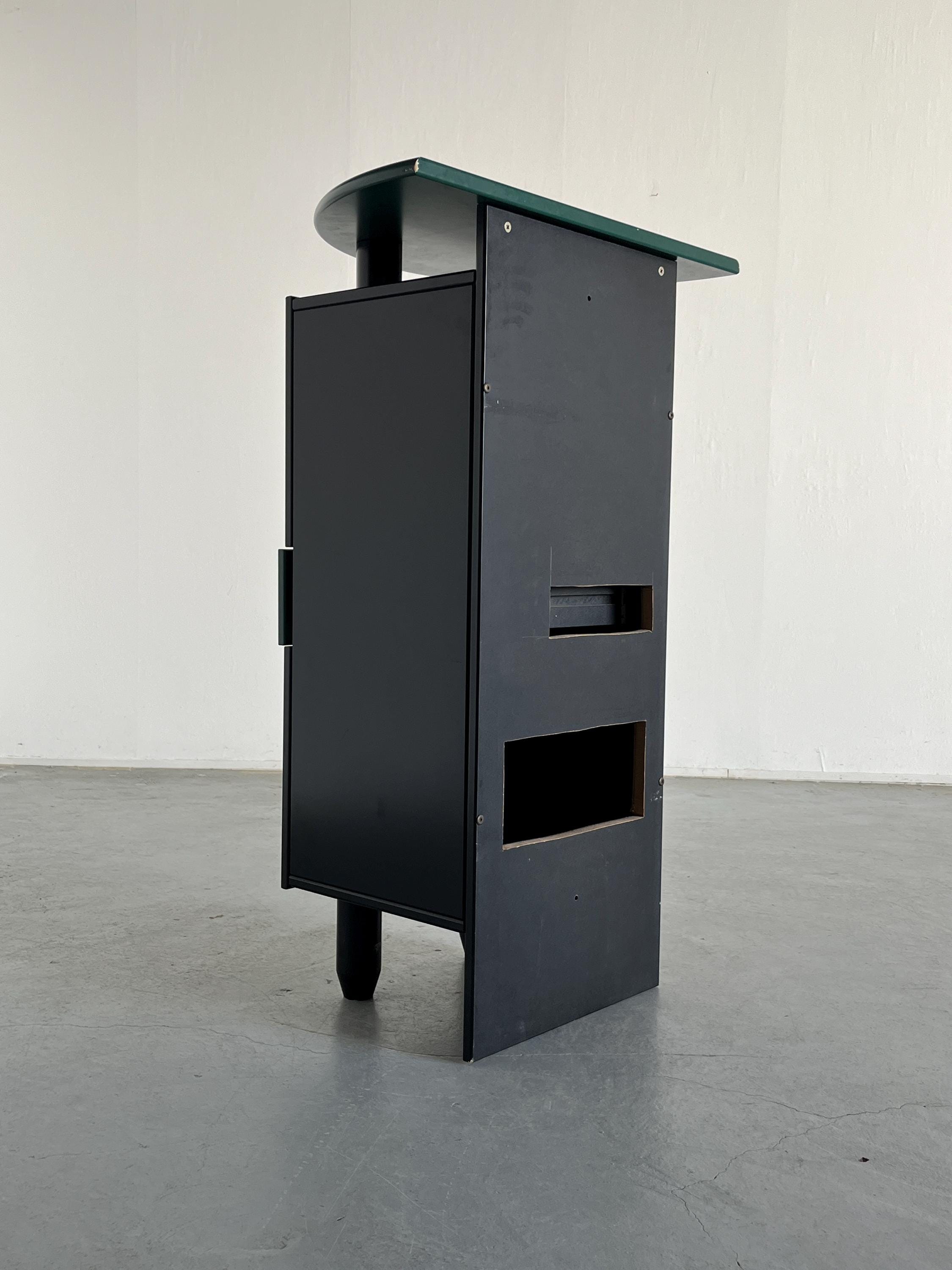 Postmodern Memphis Style Bar Cabinet, in style of Peter Maly, 1980s