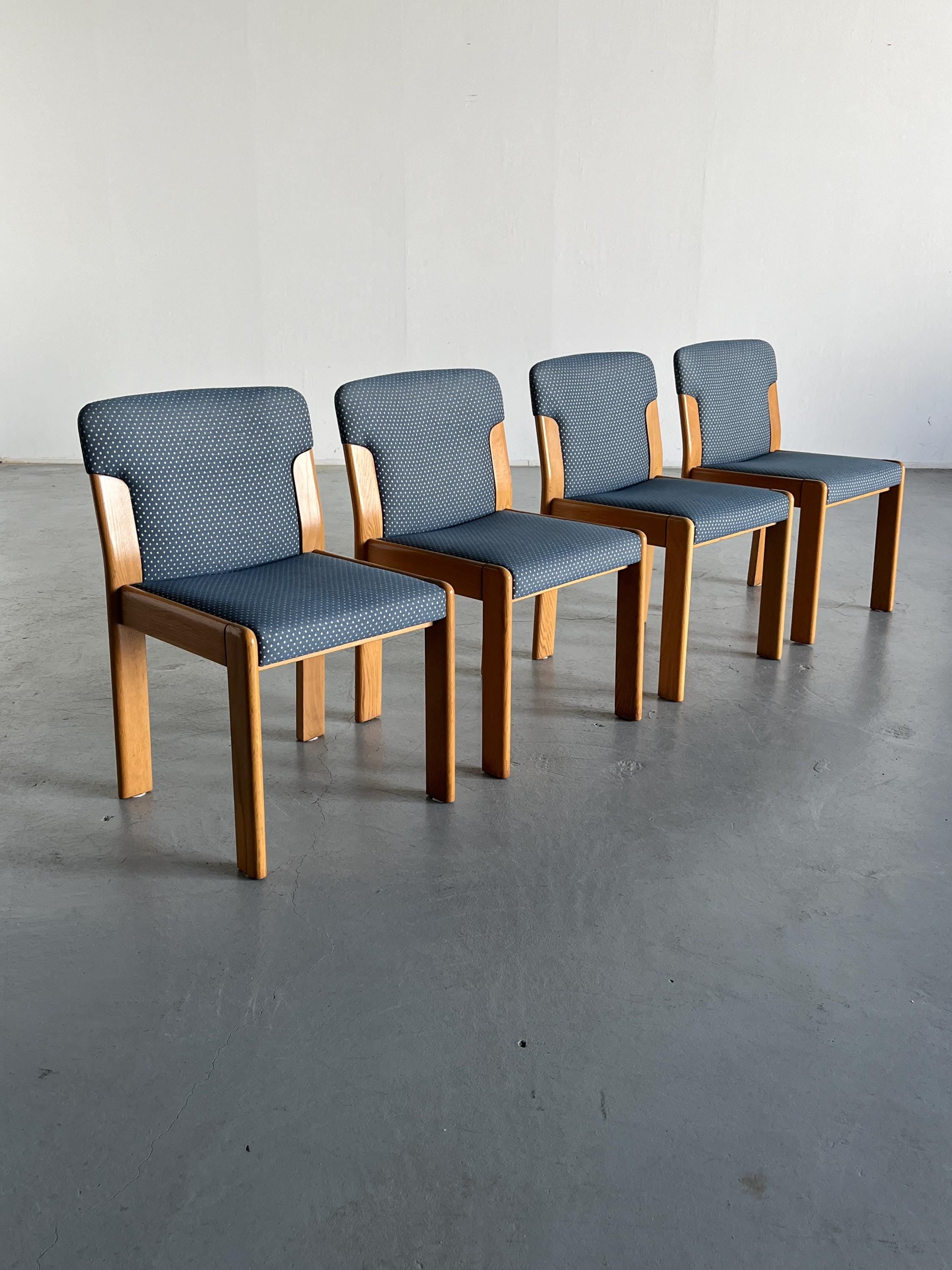 Dining Chairs in the Style of Silvio Coppola, 1970s