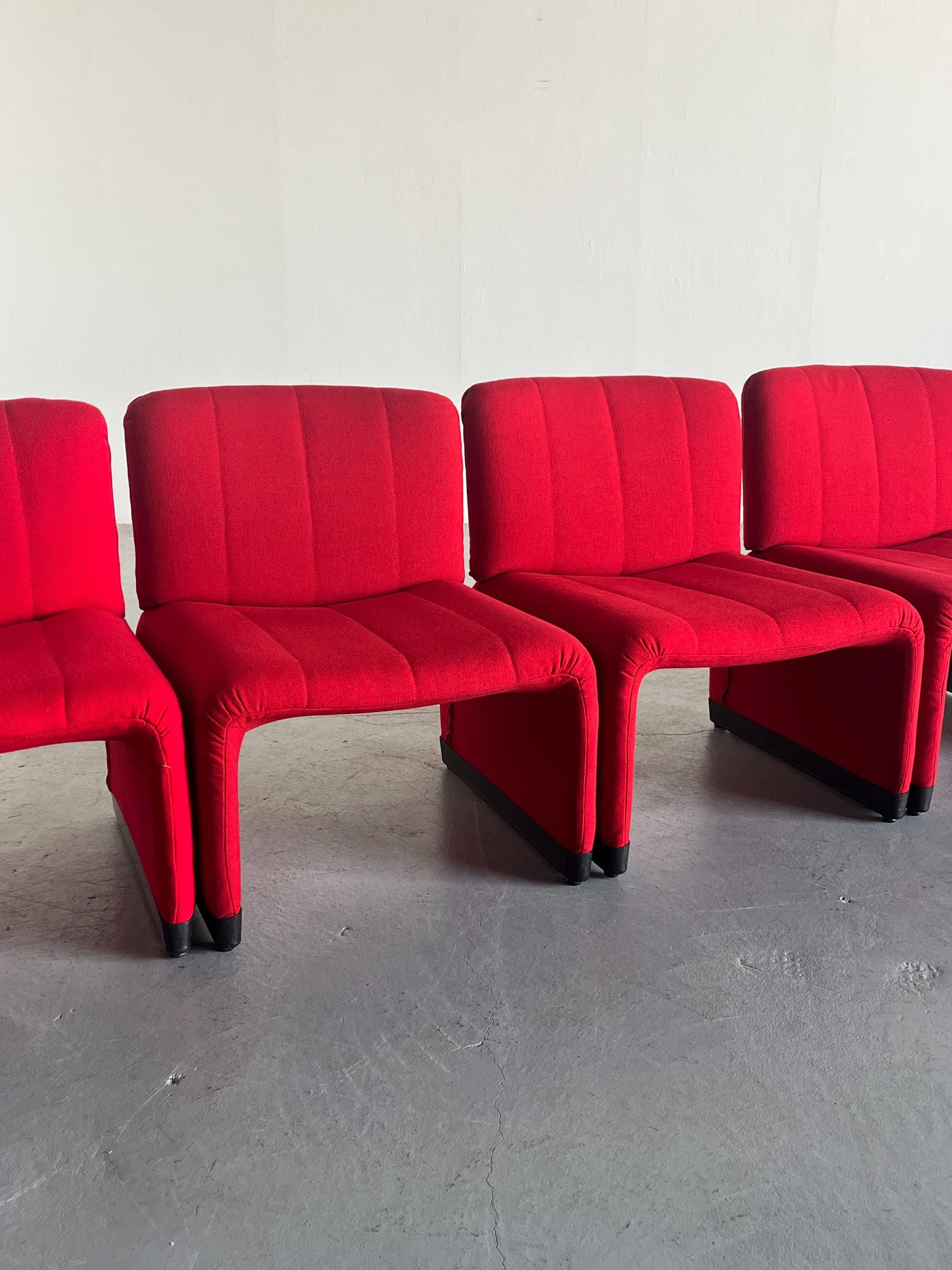 Lounge Armchairs in style of 'Alky' Chair by Giancarlo Piretti, 1970s Italian Design