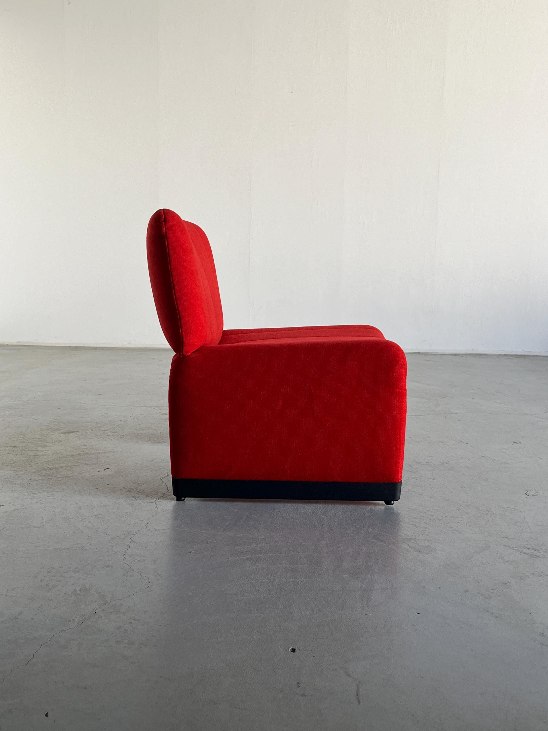 Lounge Armchairs in style of 'Alky' Chair by Giancarlo Piretti, 1970s Italian Design