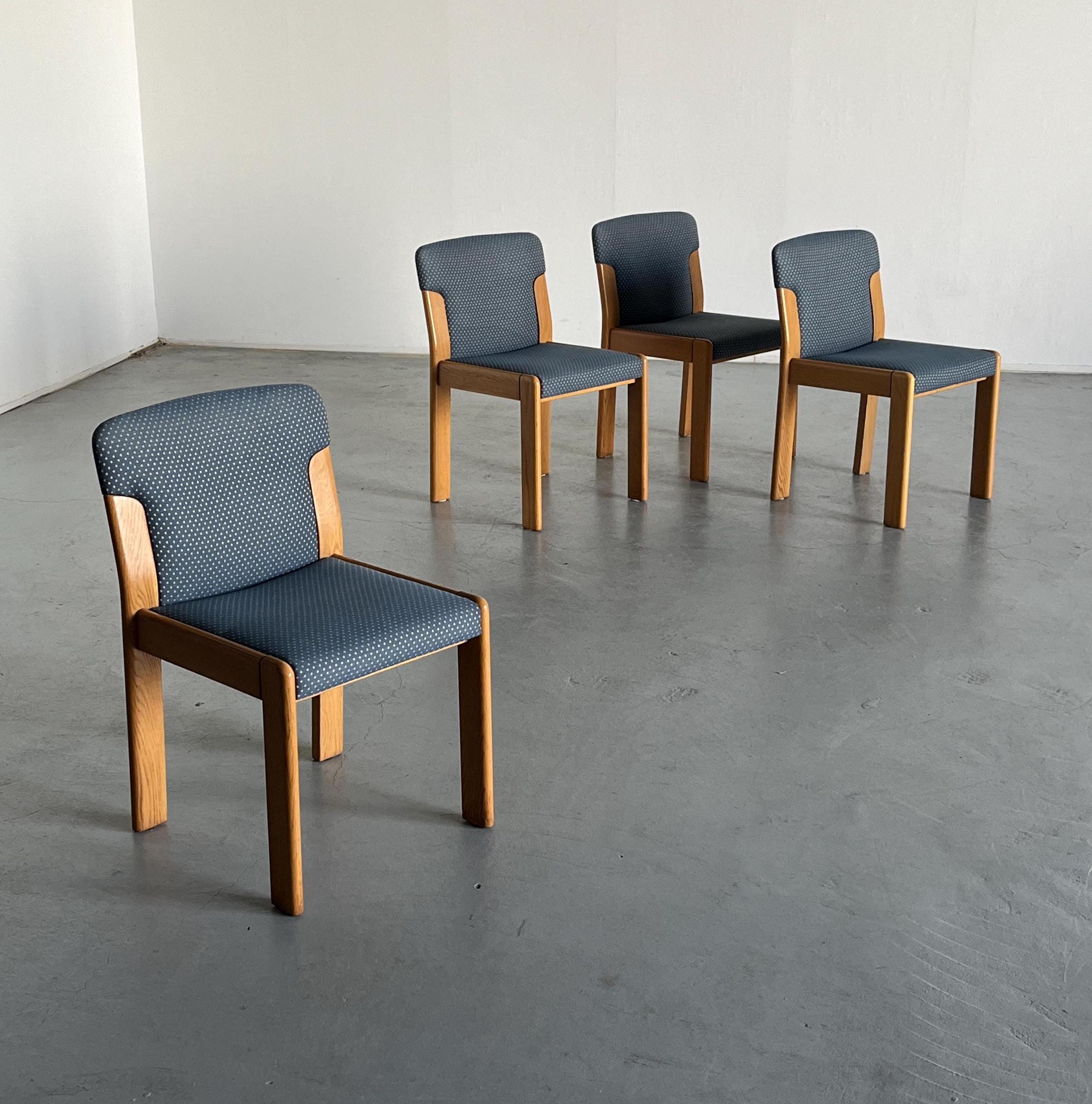 Dining Chairs in the Style of Silvio Coppola, 1970s