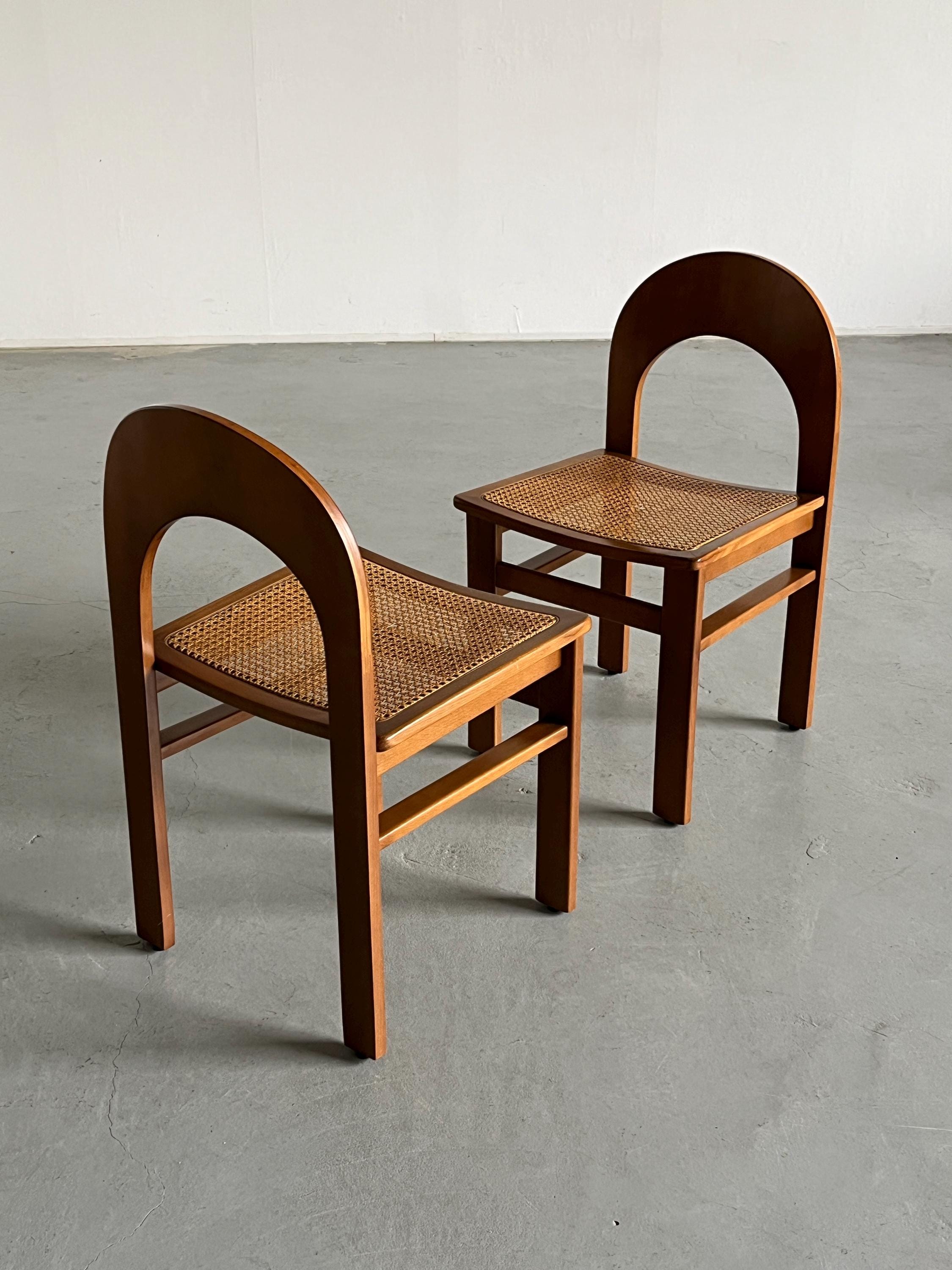 Pair of 'Arcadia' Dining Chairs by Tagliabue di Cascina Armata, 1974