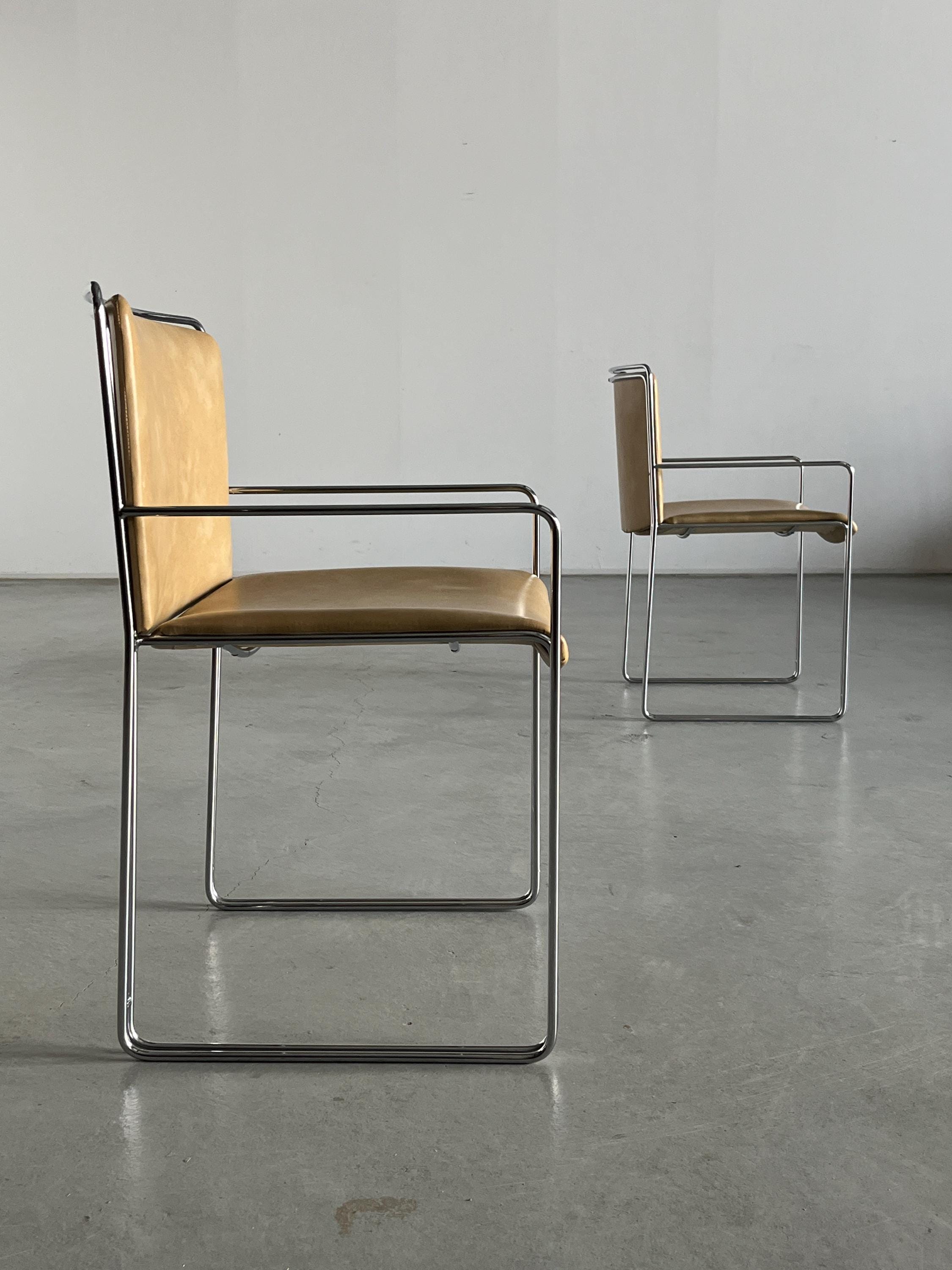 Mid-Century Modern Armchairs in the style of Kazuhide Takahama