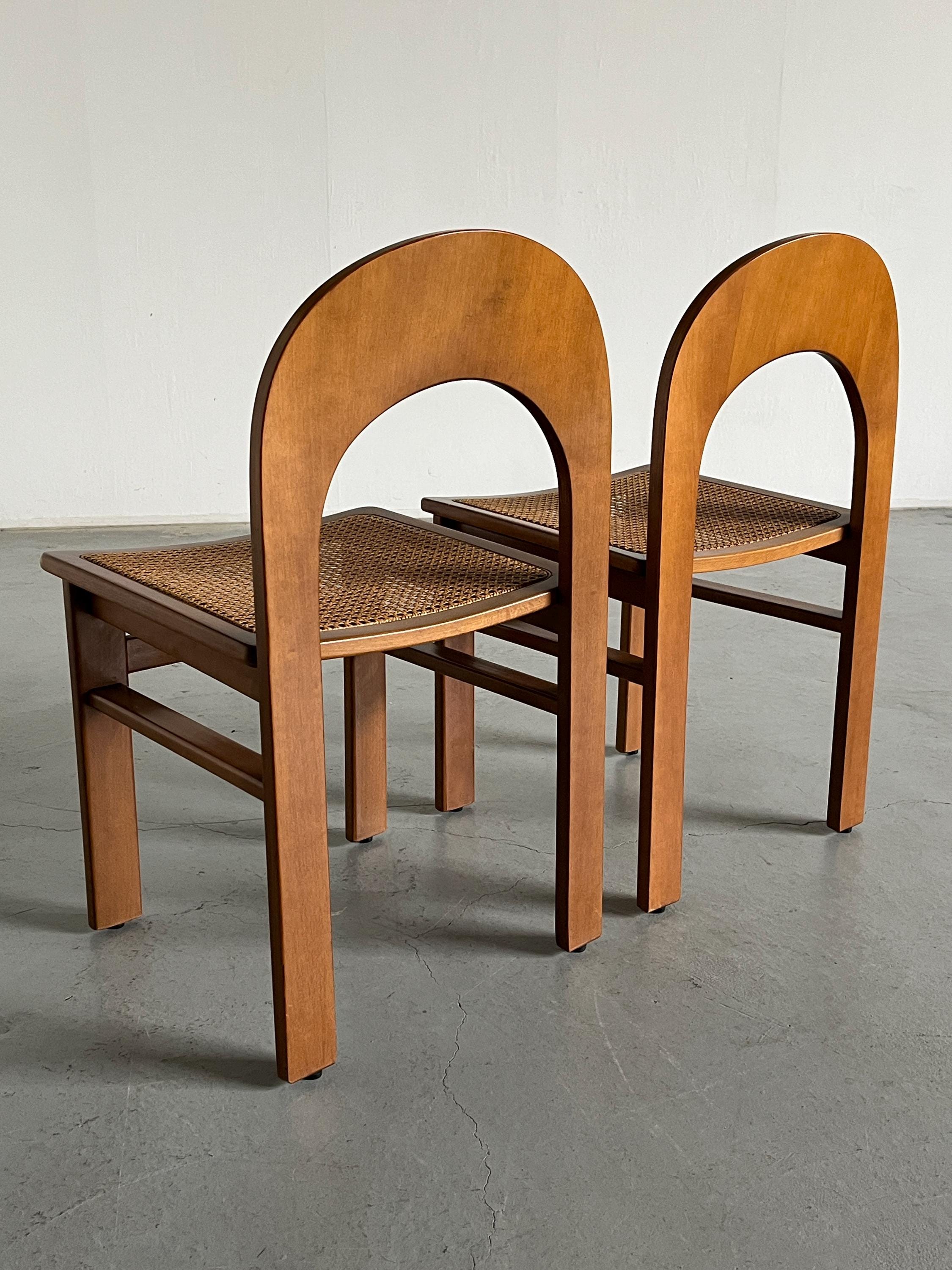 Pair of 'Arcadia' Dining Chairs by Tagliabue di Cascina Armata, 1974