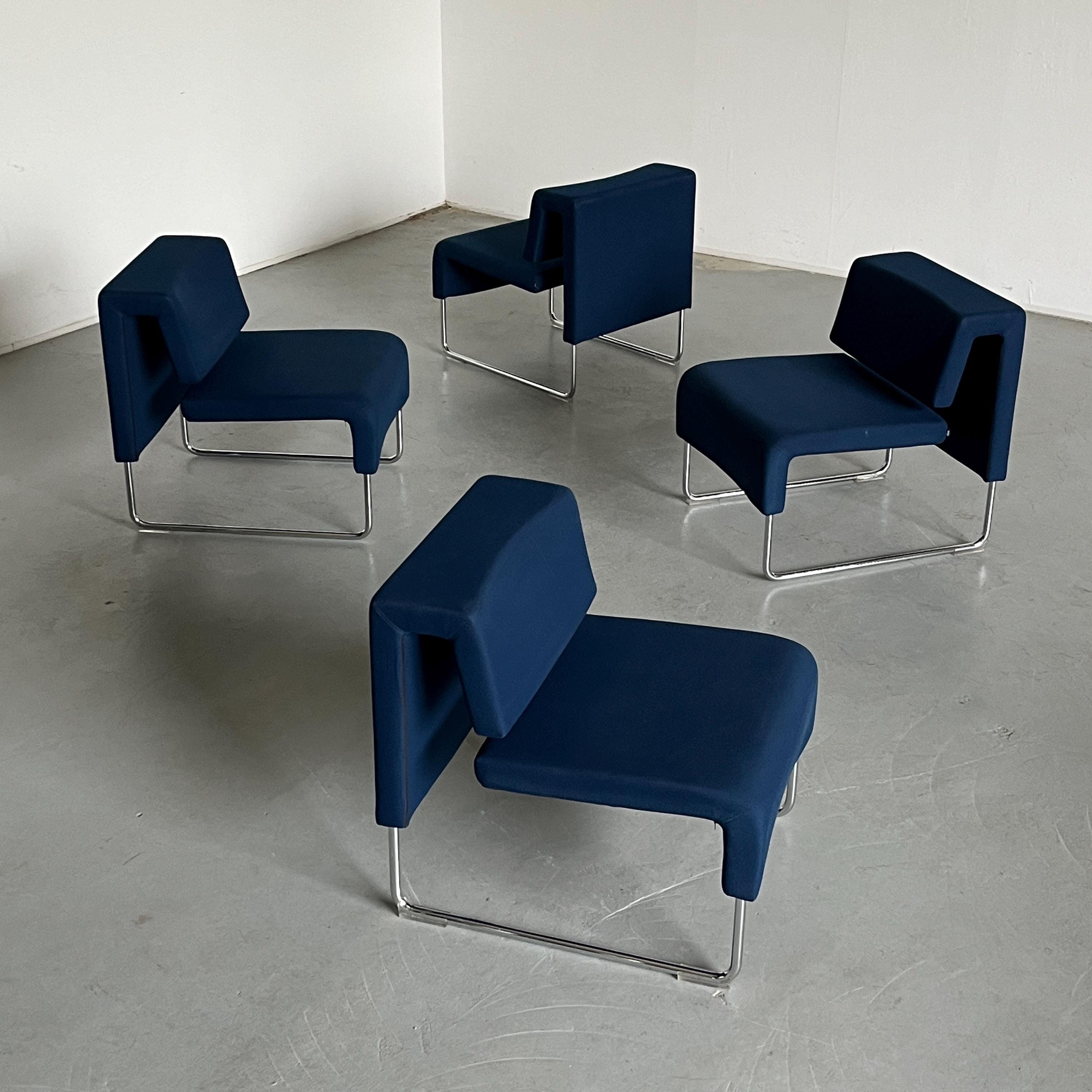 'Path' Lounge Chairs by Fiorenzo Dorigo for Sitland, 2000s