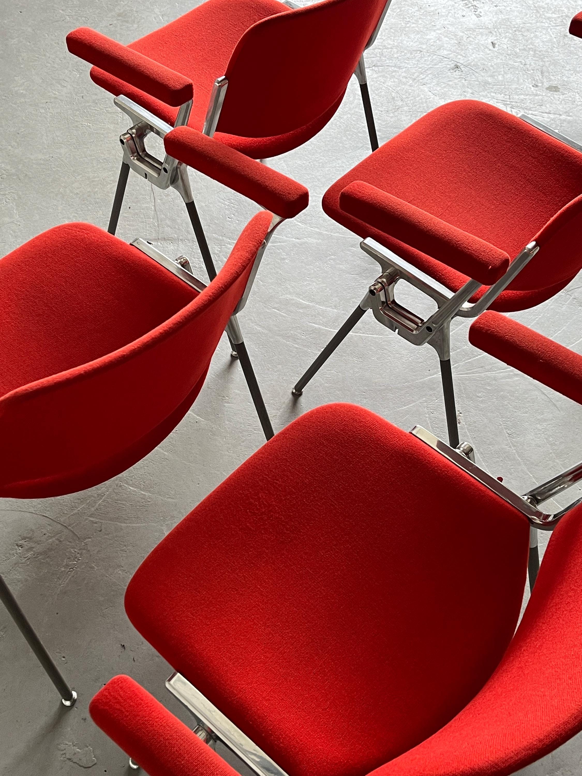 DSC 106 Chairs by Giancarlo Piretti for Anonima Castelli, 1965