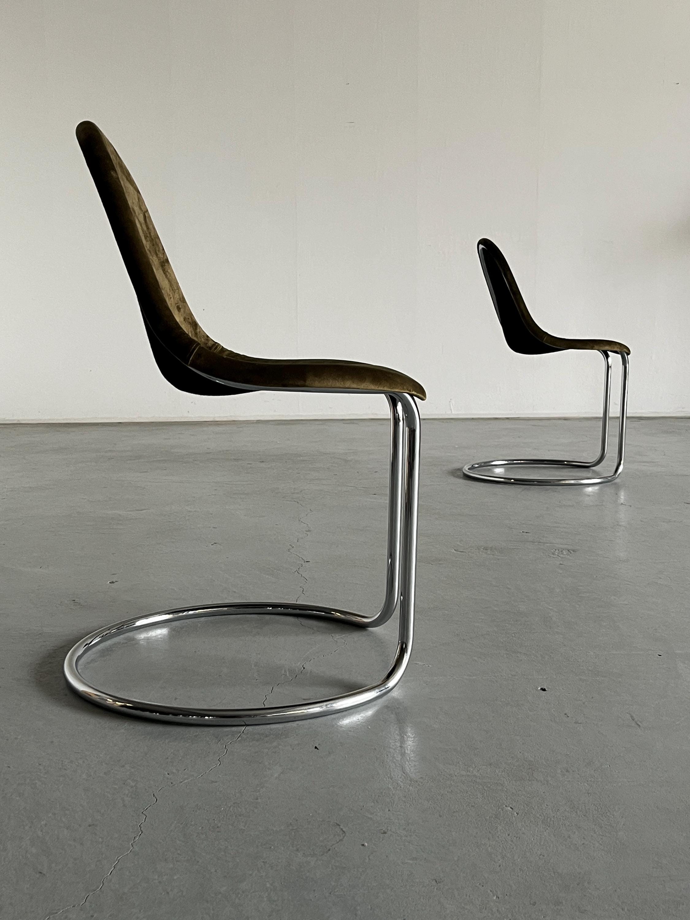 Maia Chairs by Giotto Stoppino For Bernini