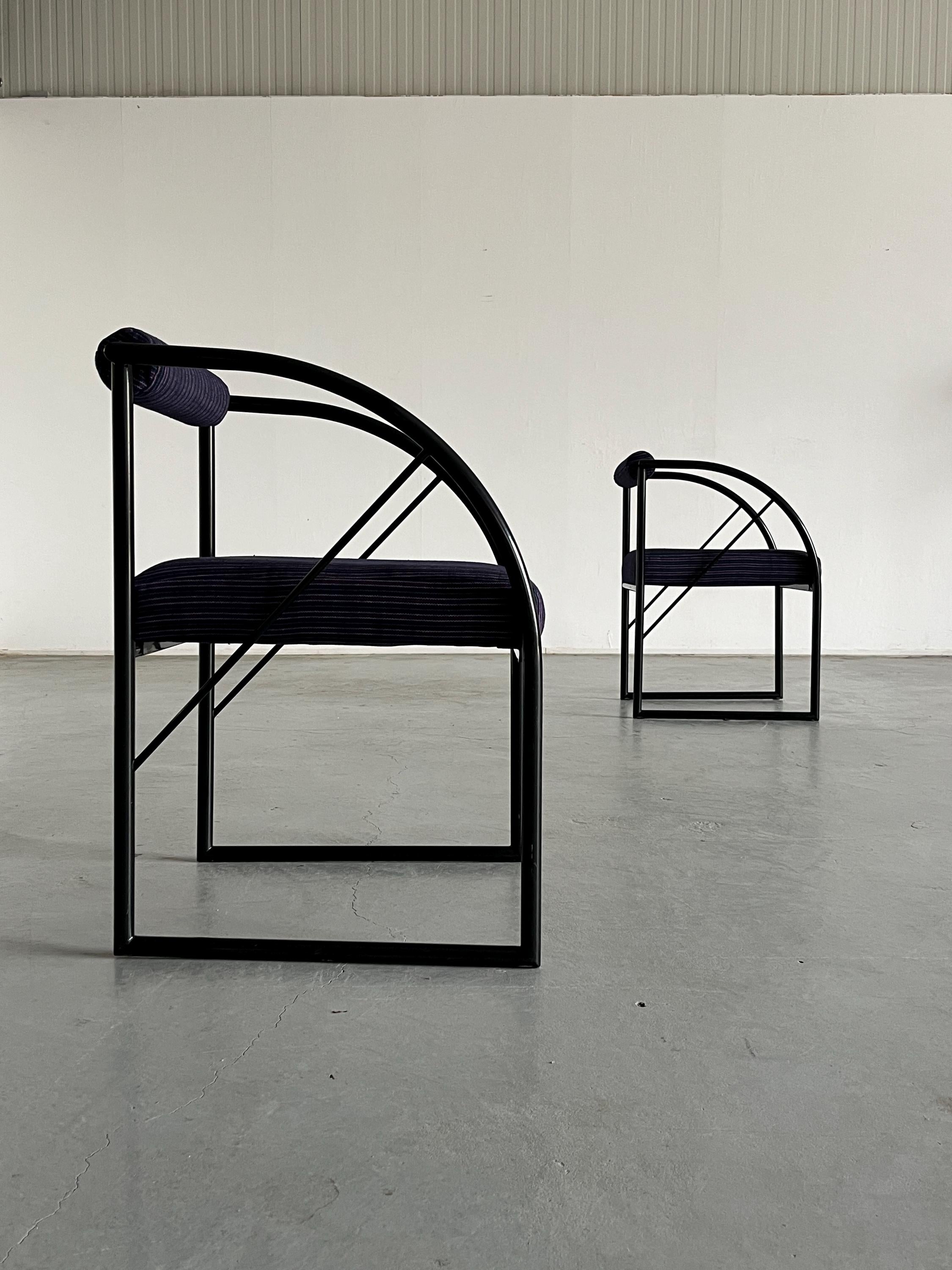 Postmodern Armchairs in Style of Mario Botta