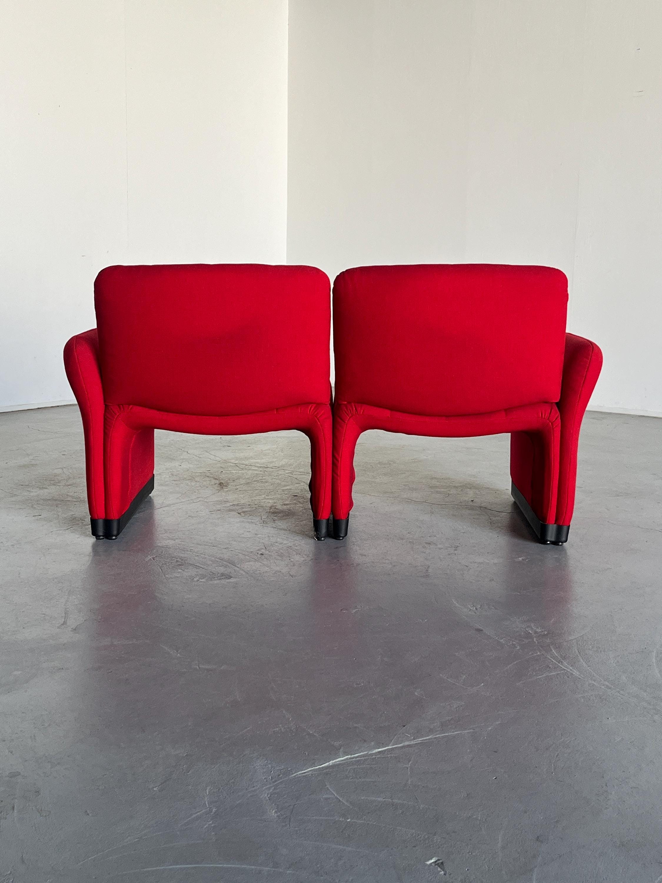 Postmodern Loveseats in Style of Giancarlo Piretti, 1970s