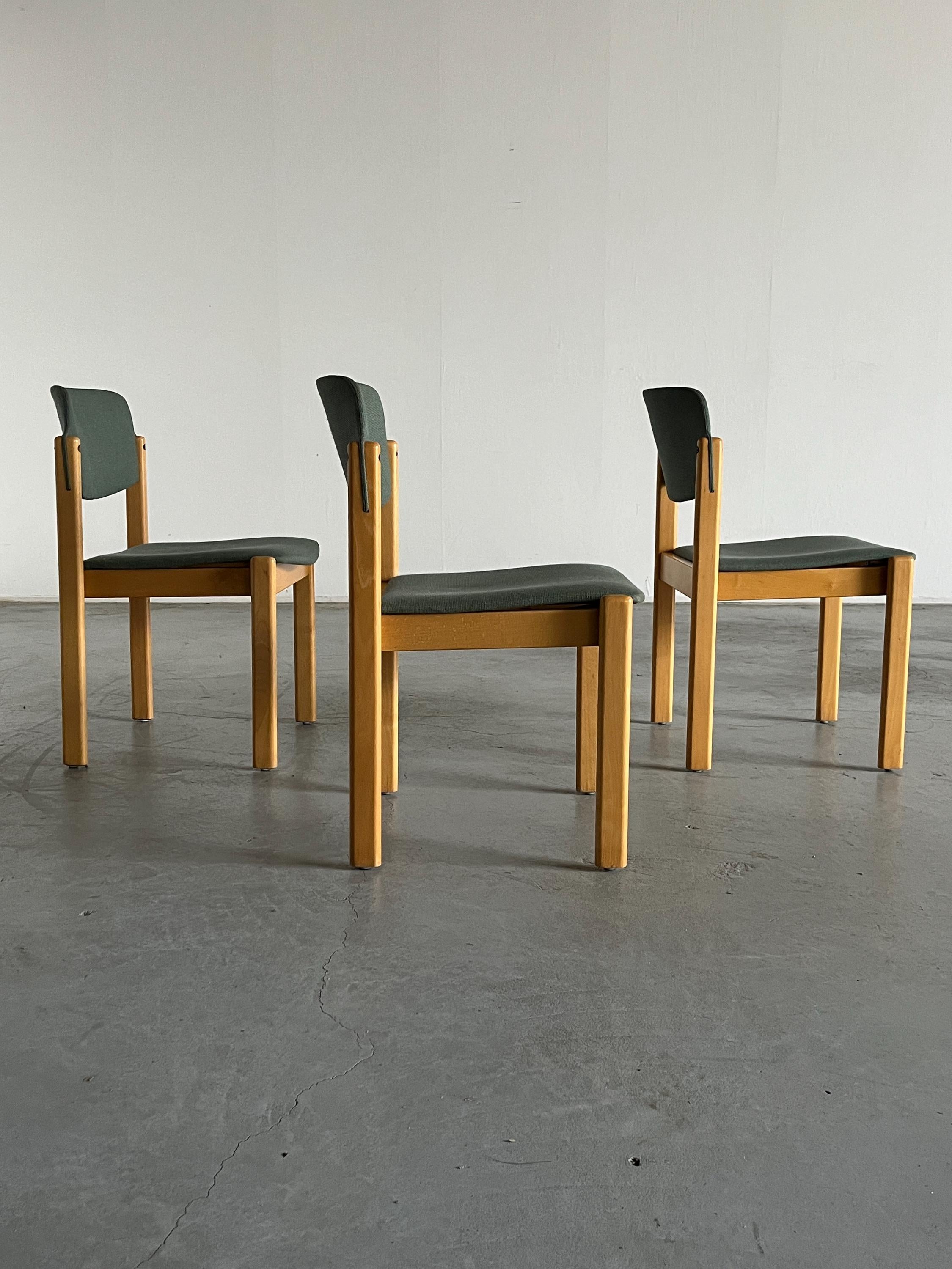 Vintage Wiesner Hager Stackable Dining Chairs