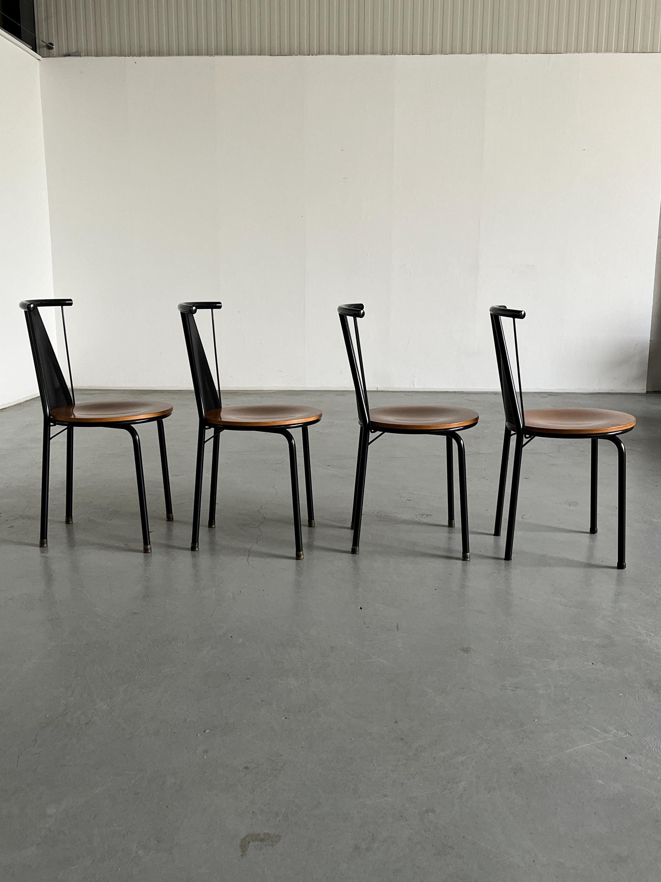 Postmodern Dining Chairs, 1980s
