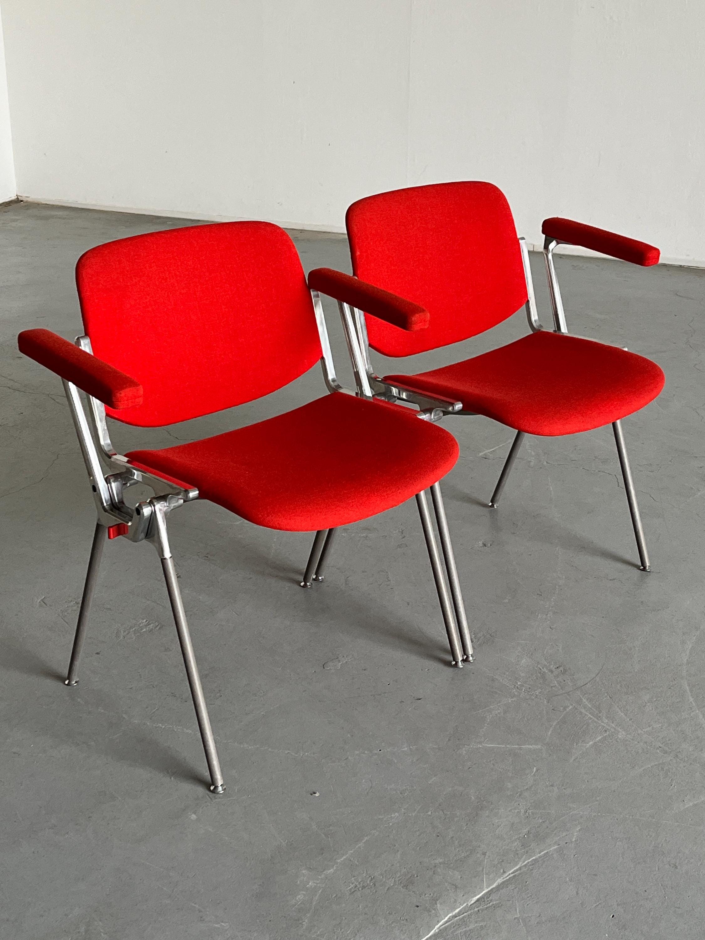 DSC 106 Chairs by Giancarlo Piretti for Anonima Castelli, 1965