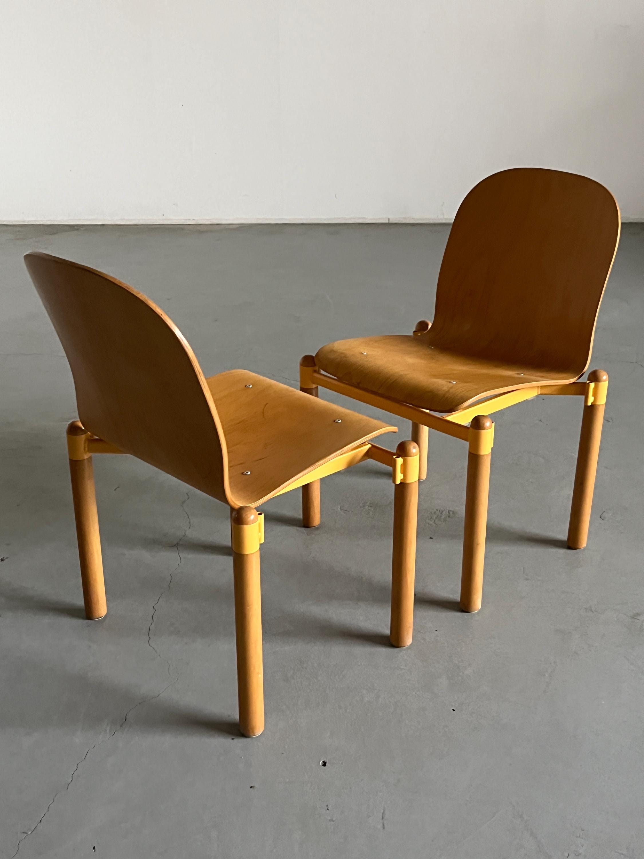 Bentwood Dining Chairs by Braun Lockenhaus, 1990s Austria