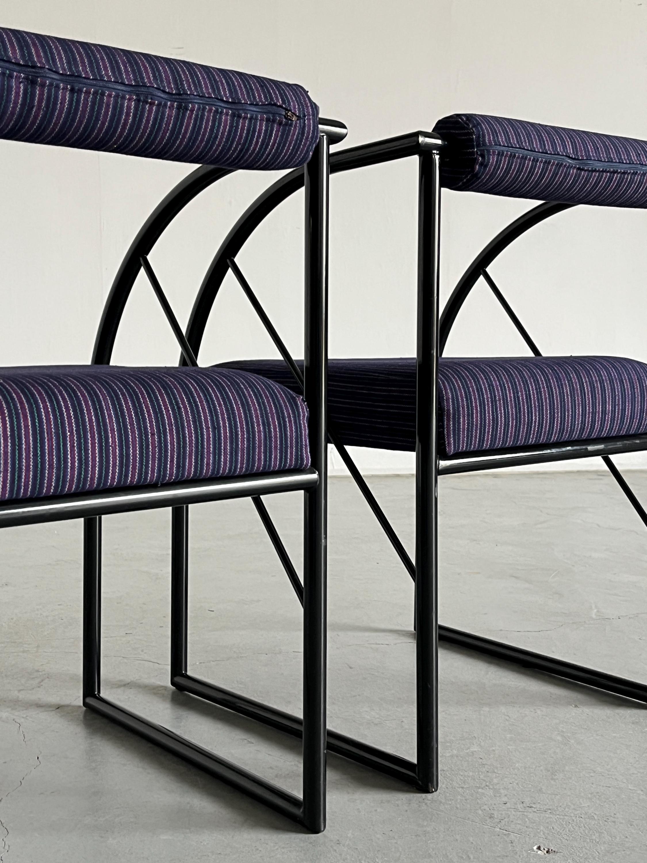 Postmodern Armchairs in Style of Mario Botta