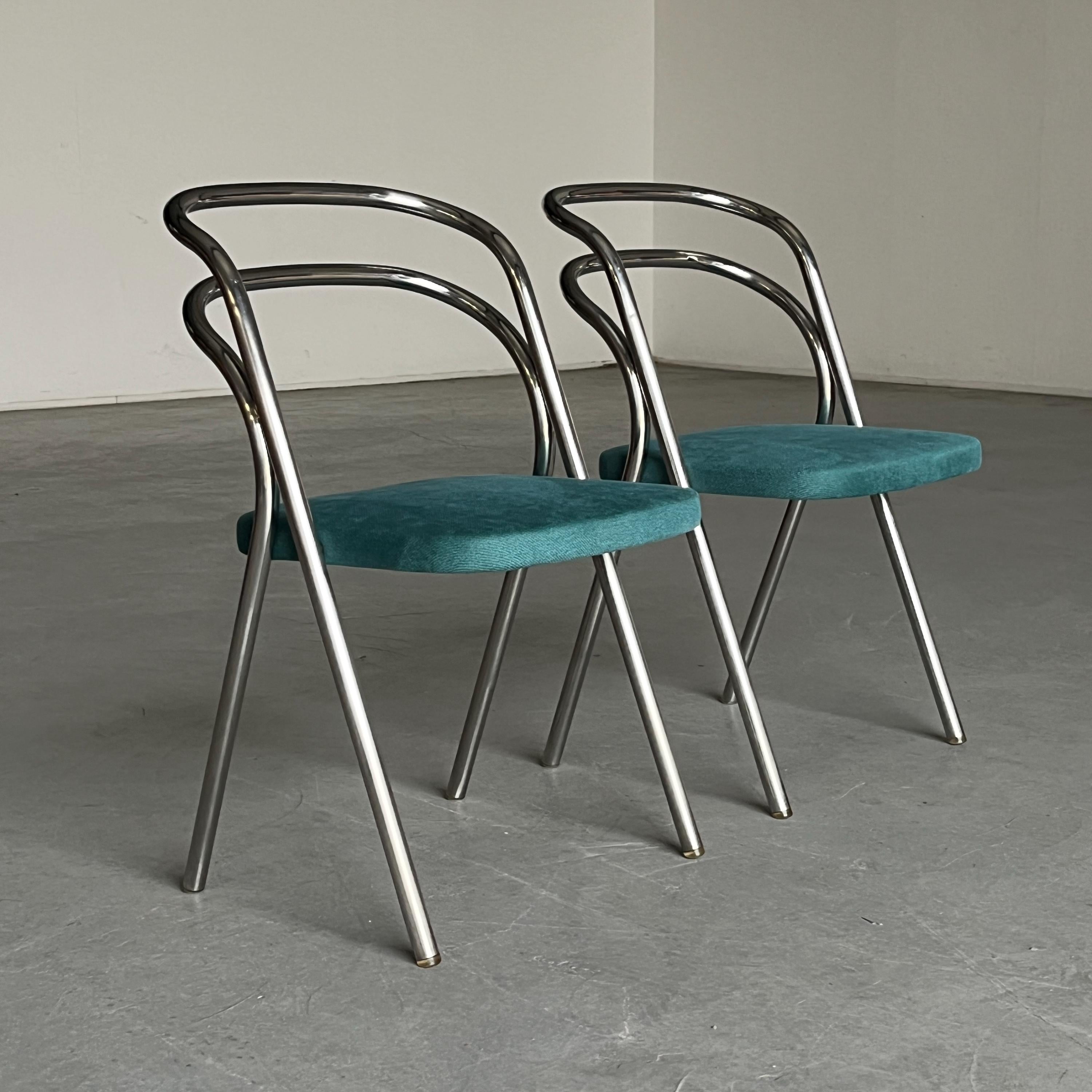 'Santina' Dining Chairs by Carlo Santi for Zanotta