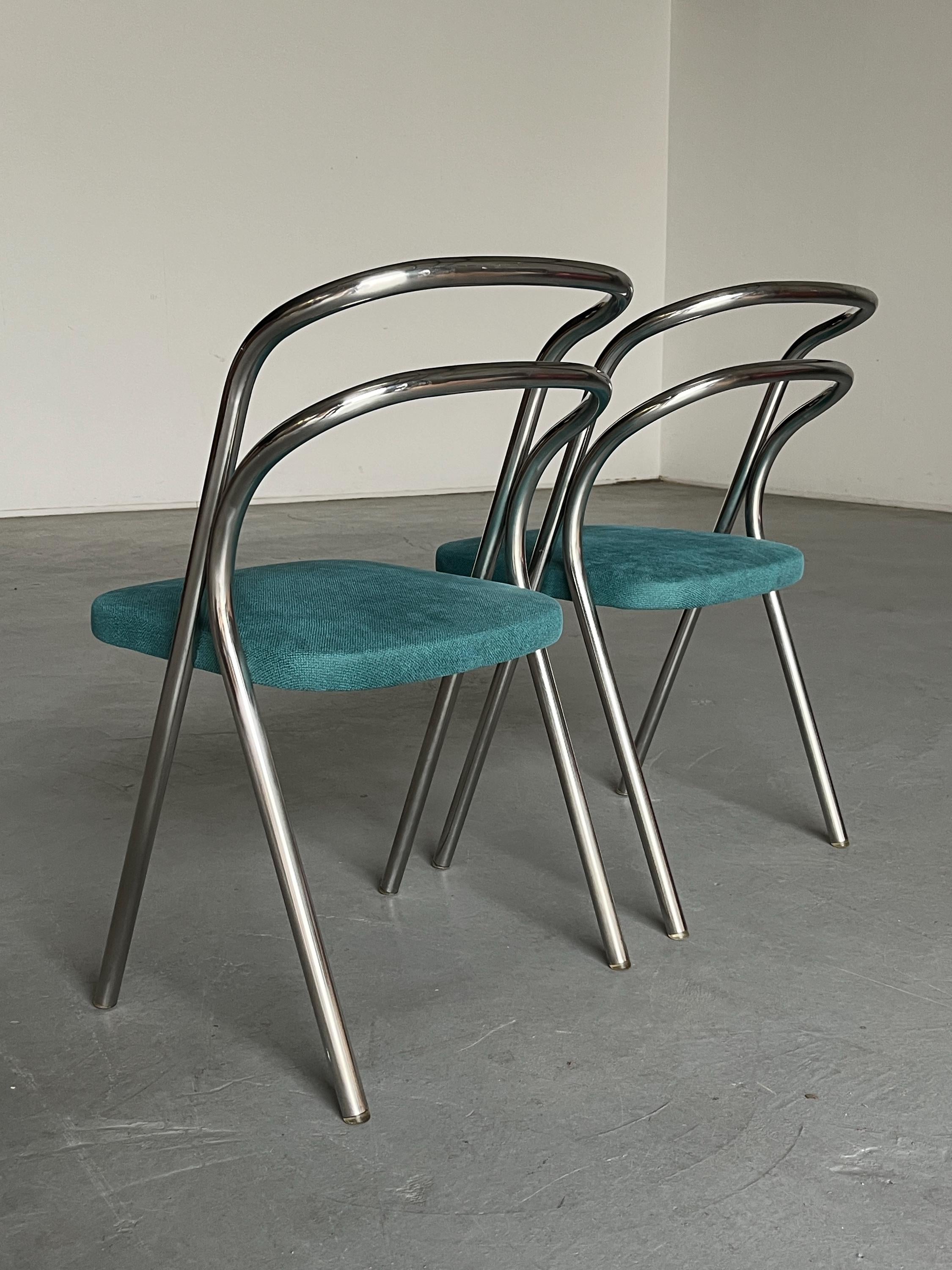 'Santina' Dining Chairs by Carlo Santi for Zanotta