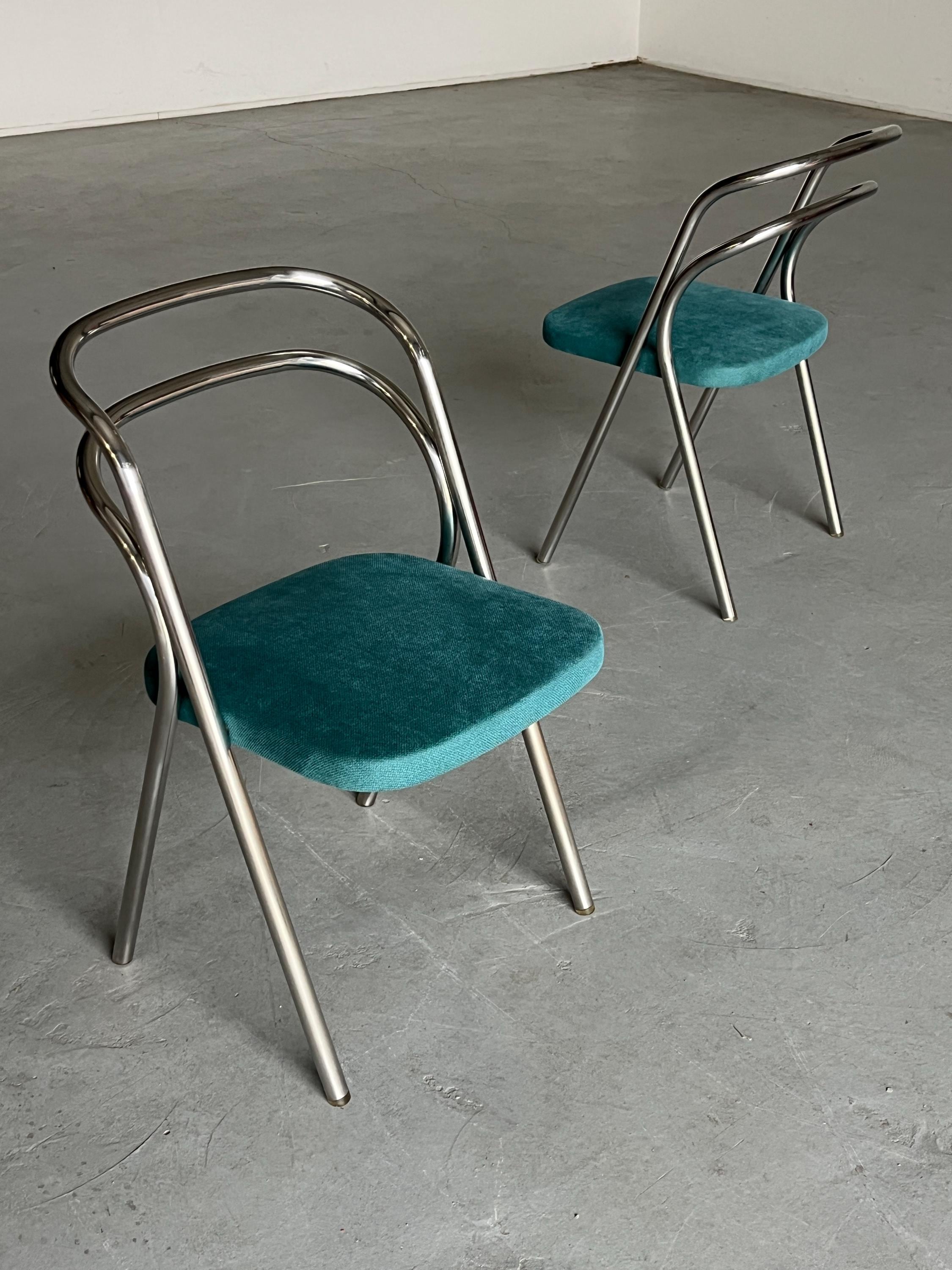 'Santina' Dining Chairs by Carlo Santi for Zanotta