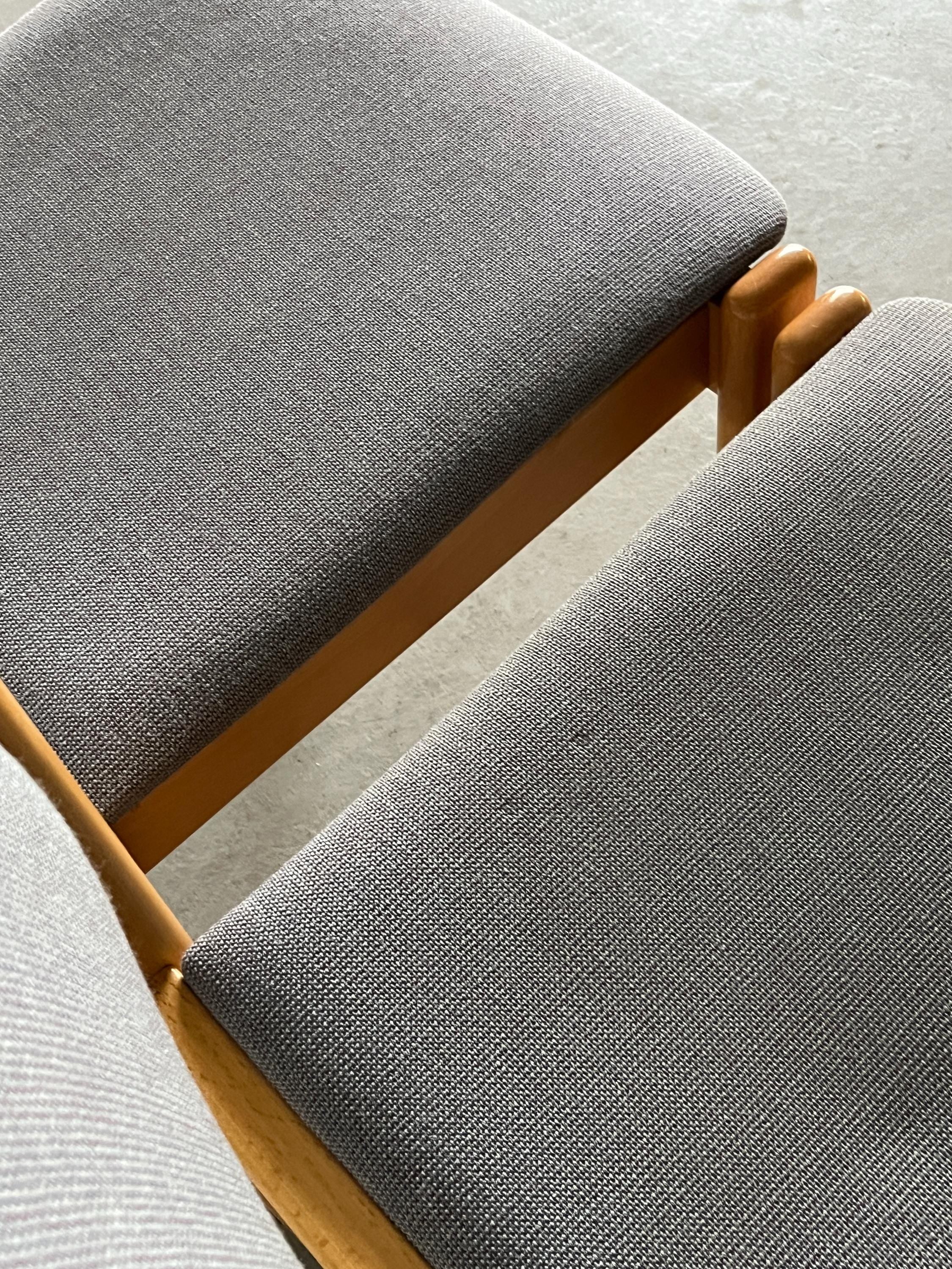 Wiesner Hager Stackable Dining Chairs, 1980s
