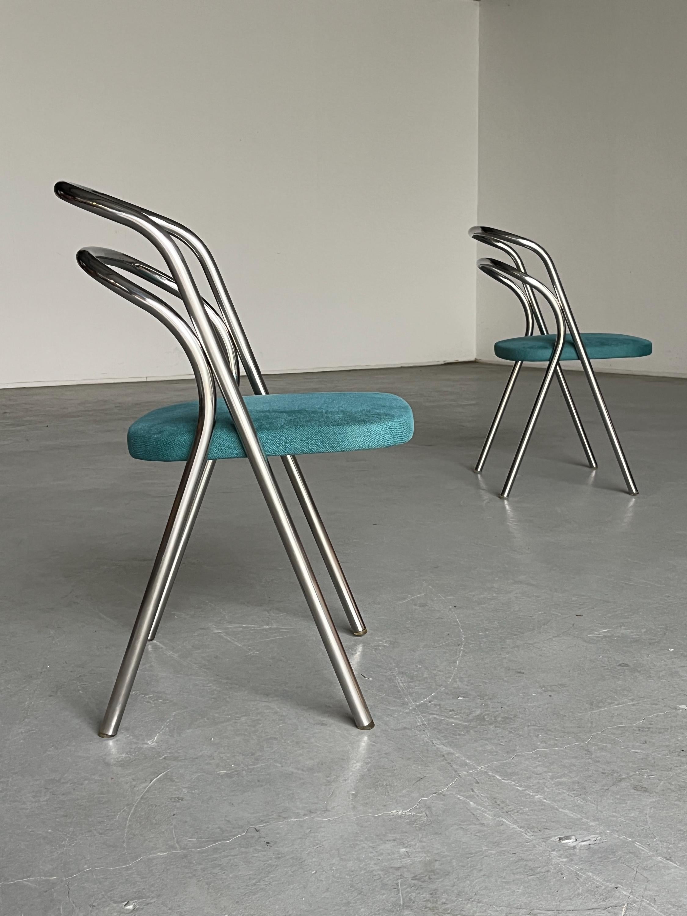 'Santina' Dining Chairs by Carlo Santi for Zanotta