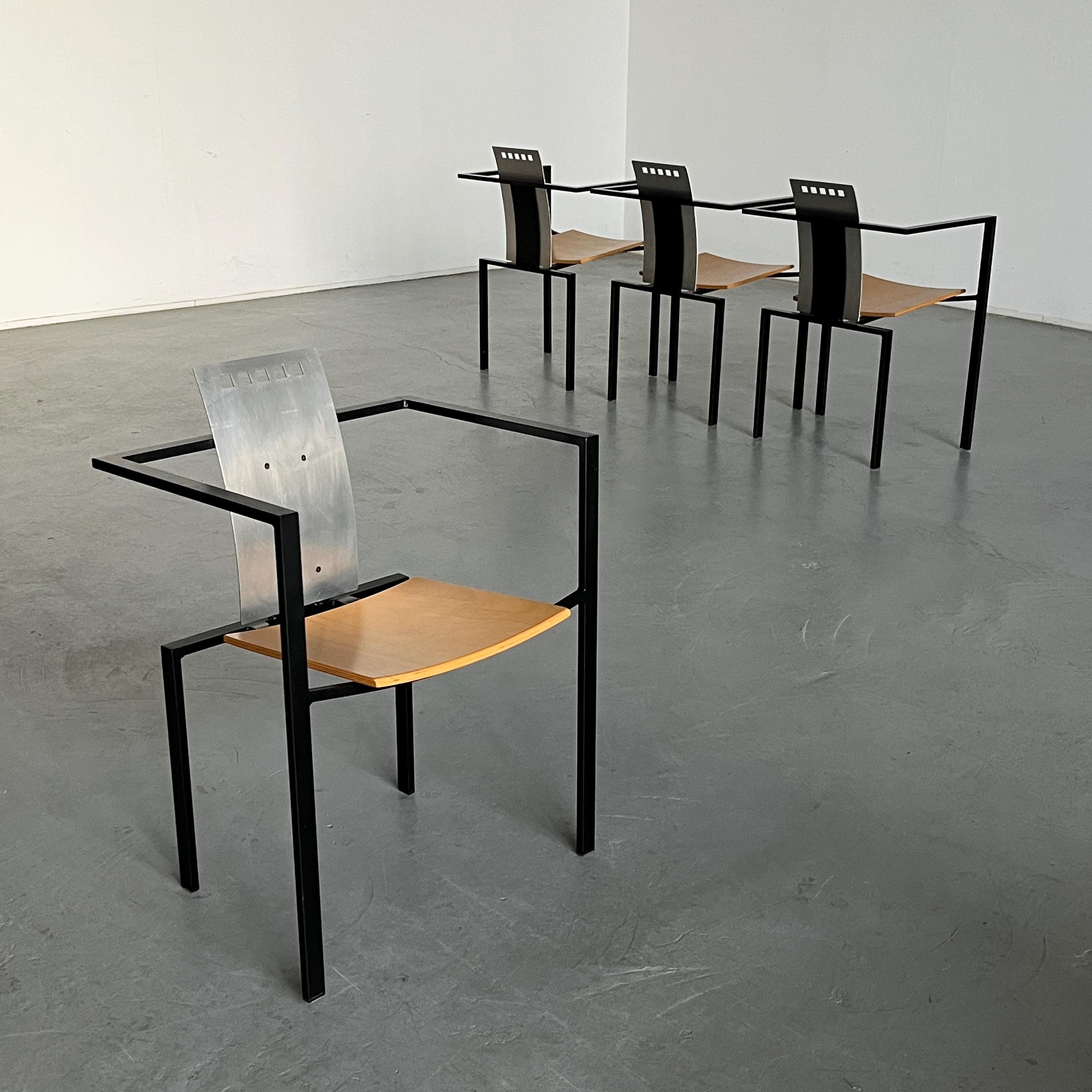 Geometrical Chairs by Karl Friedrich Förster for KFF