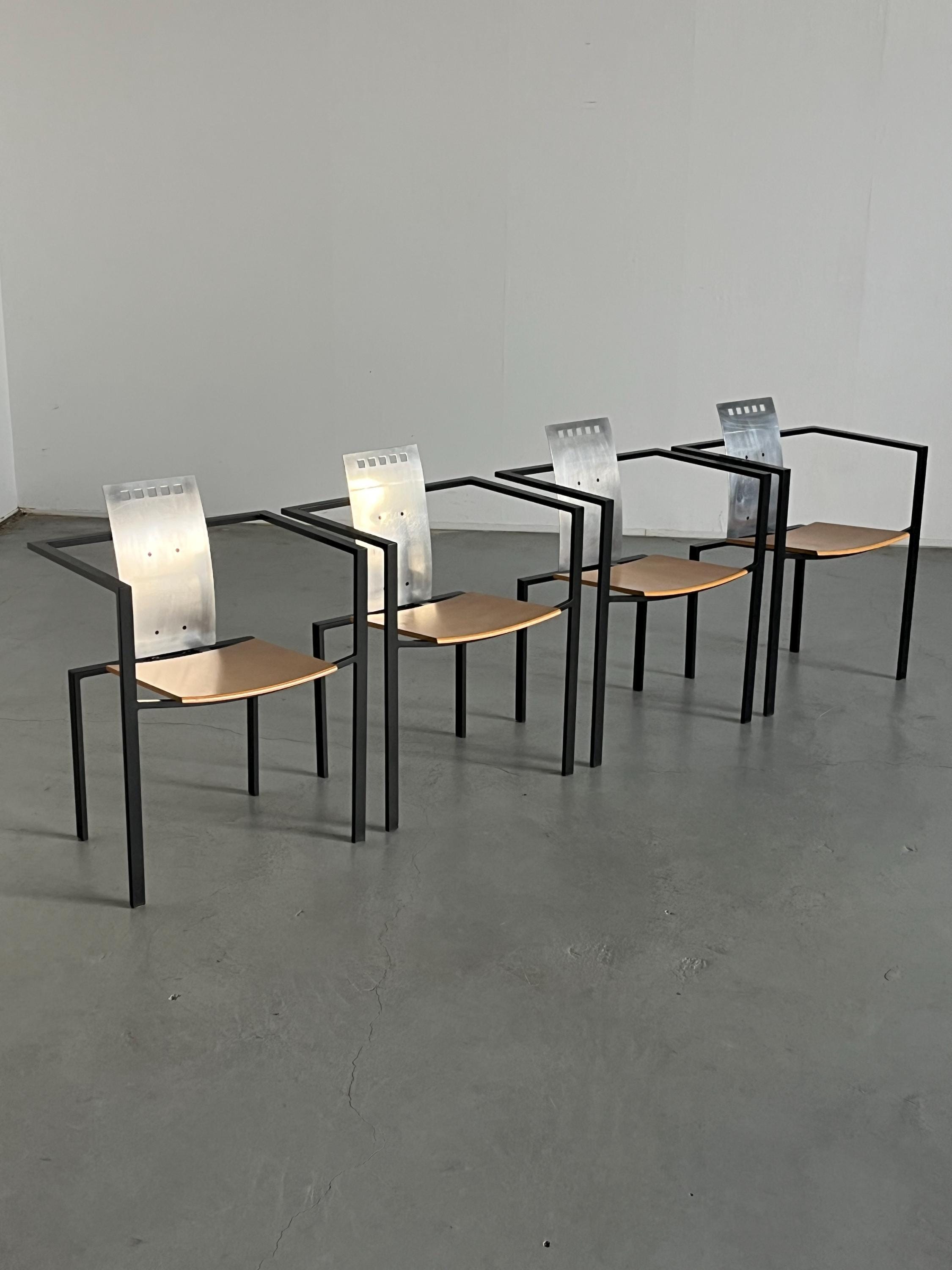 Geometrical Chairs by Karl Friedrich Förster for KFF