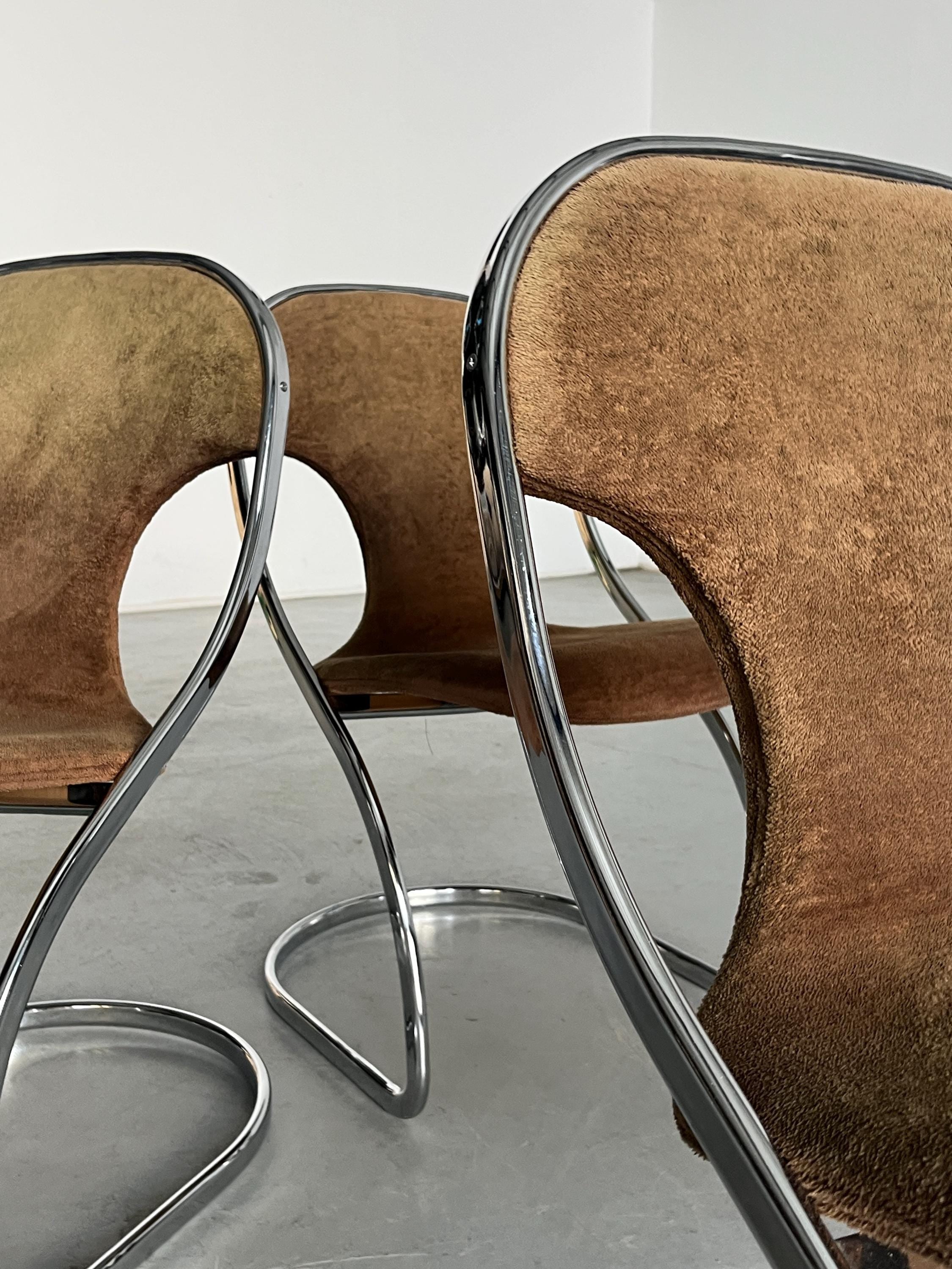 Space Age Chairs in the Style of Gastone Rinaldi