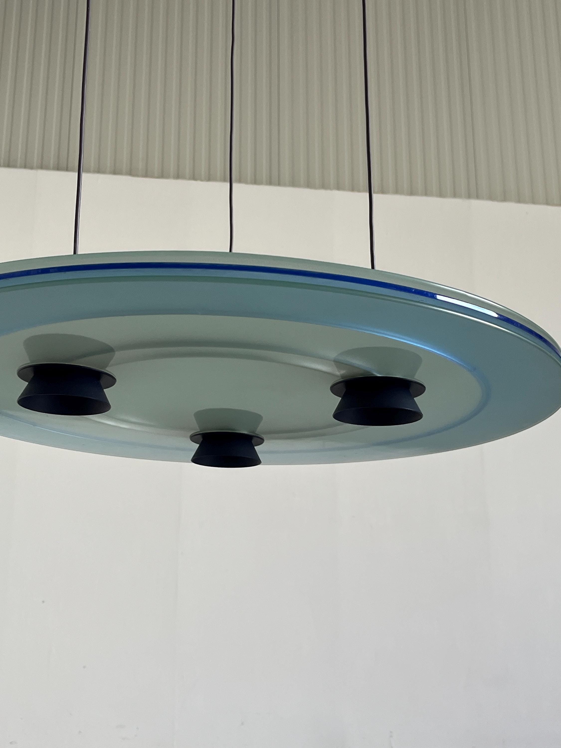 ‘Aurora’ Pendant Lamp by Perry King & Santiago Miranda for Arteluce