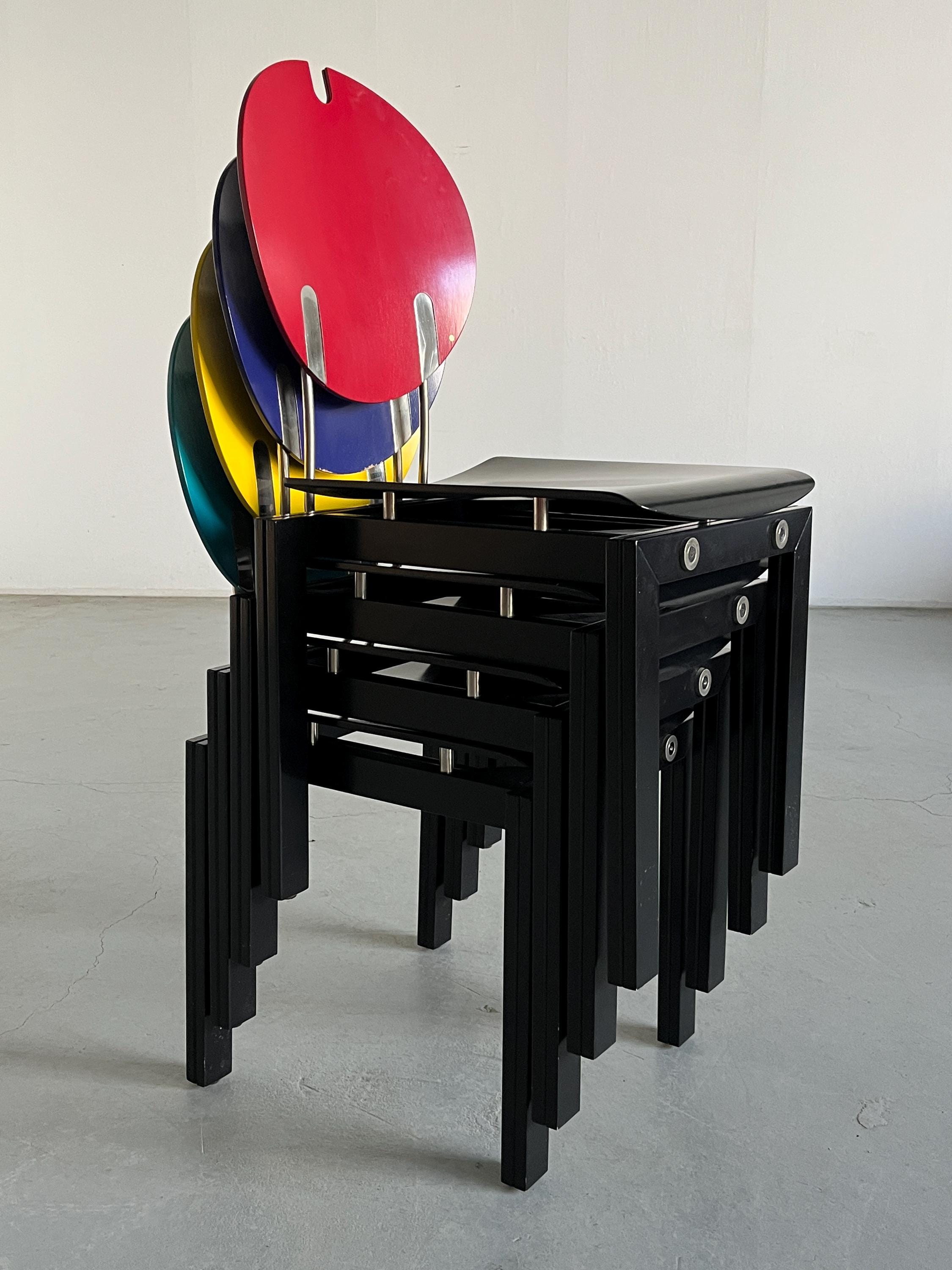 Collectible Thonet Vienna Sculptural Chairs, 1990s Austria